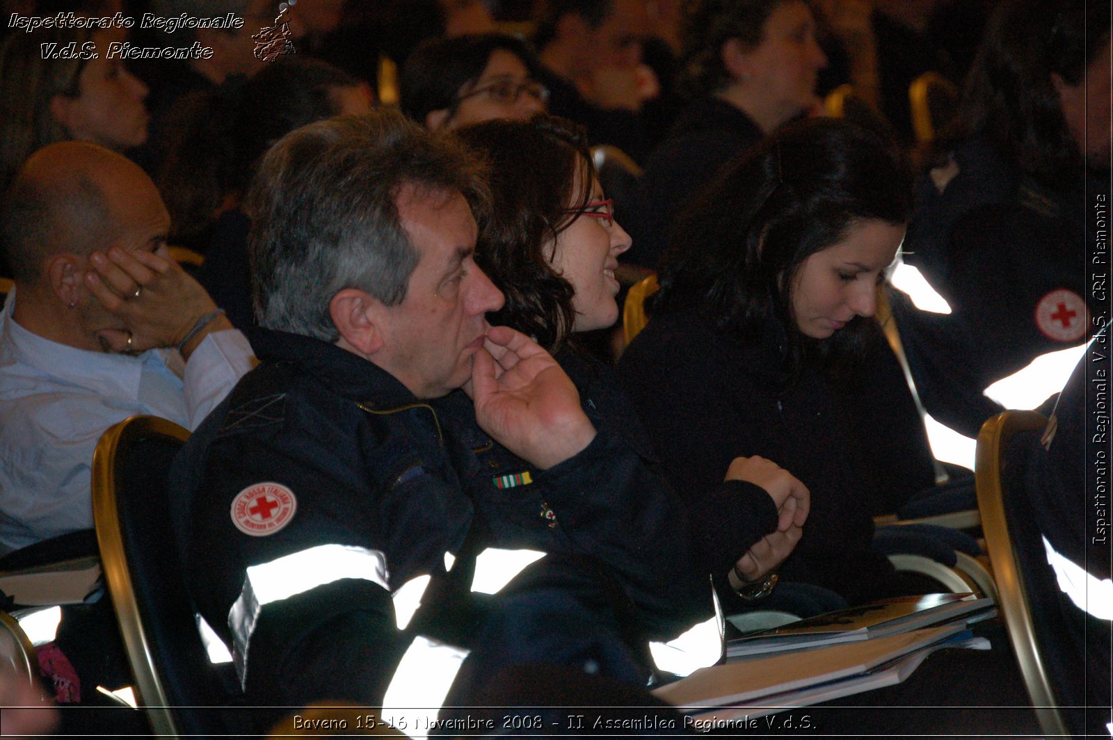 Baveno 15-16 Novembre 2008 - II Assemblea Regionale V.d.S. -  Croce Rossa Italiana - Ispettorato Regionale Volontari del Soccorso Piemonte