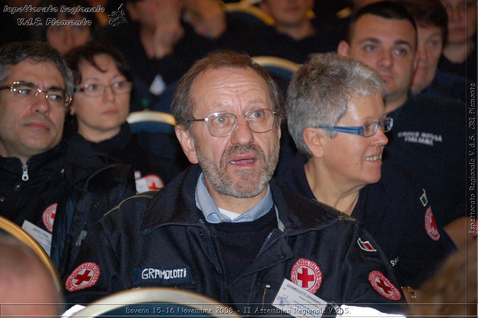 Baveno 15-16 Novembre 2008 - II Assemblea Regionale V.d.S. -  Croce Rossa Italiana - Ispettorato Regionale Volontari del Soccorso Piemonte