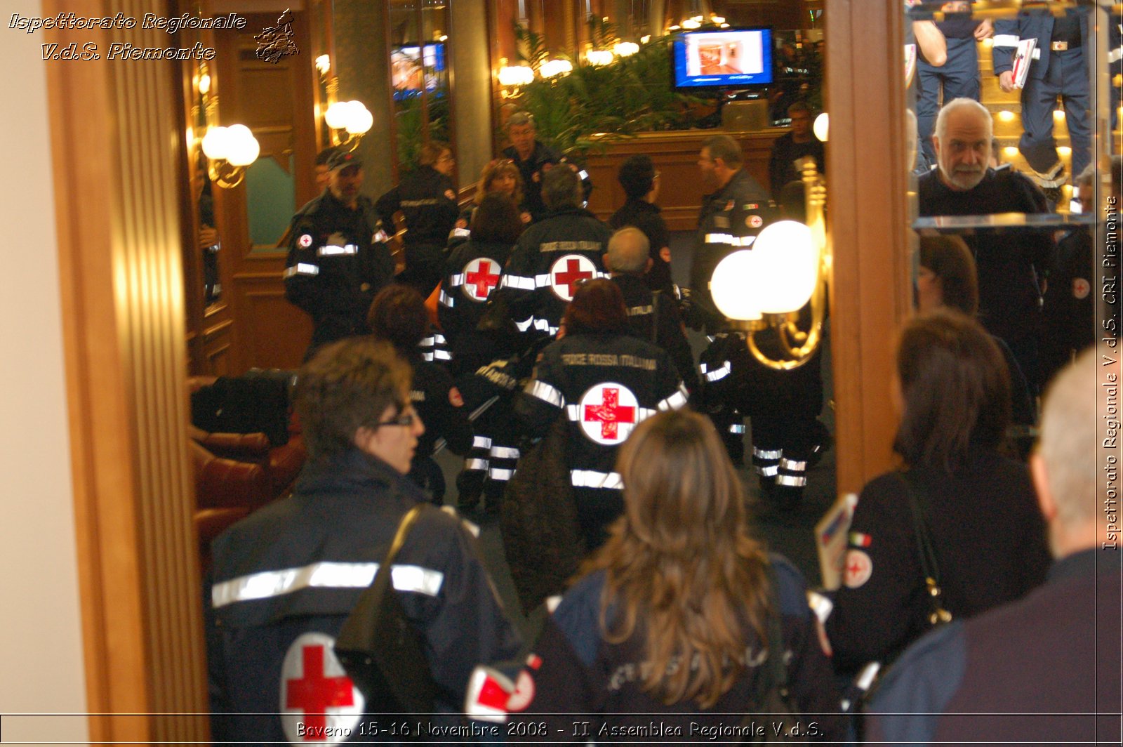 Baveno 15-16 Novembre 2008 - II Assemblea Regionale V.d.S. -  Croce Rossa Italiana - Ispettorato Regionale Volontari del Soccorso Piemonte