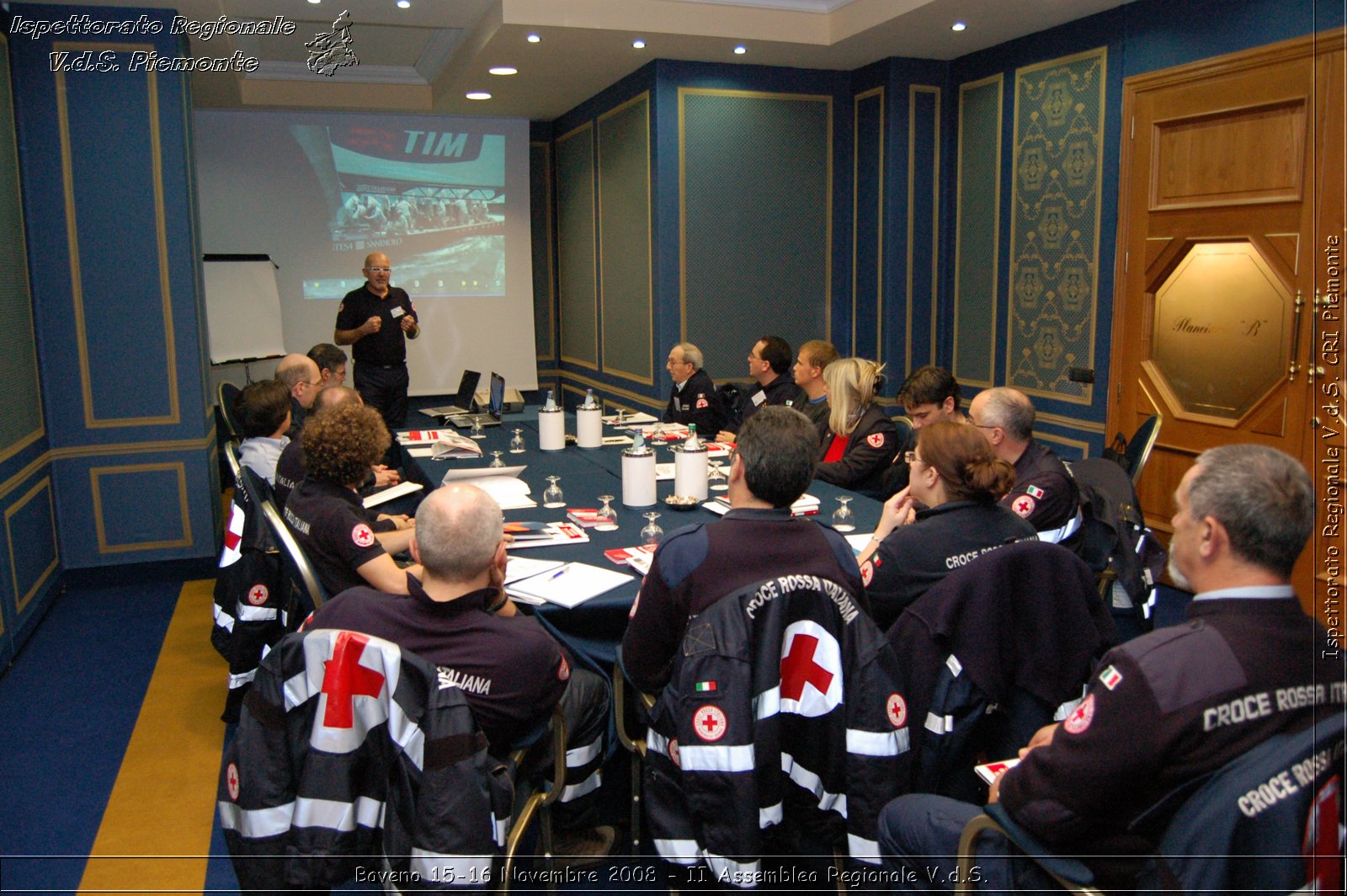 Baveno 15-16 Novembre 2008 - II Assemblea Regionale V.d.S. -  Croce Rossa Italiana - Ispettorato Regionale Volontari del Soccorso Piemonte