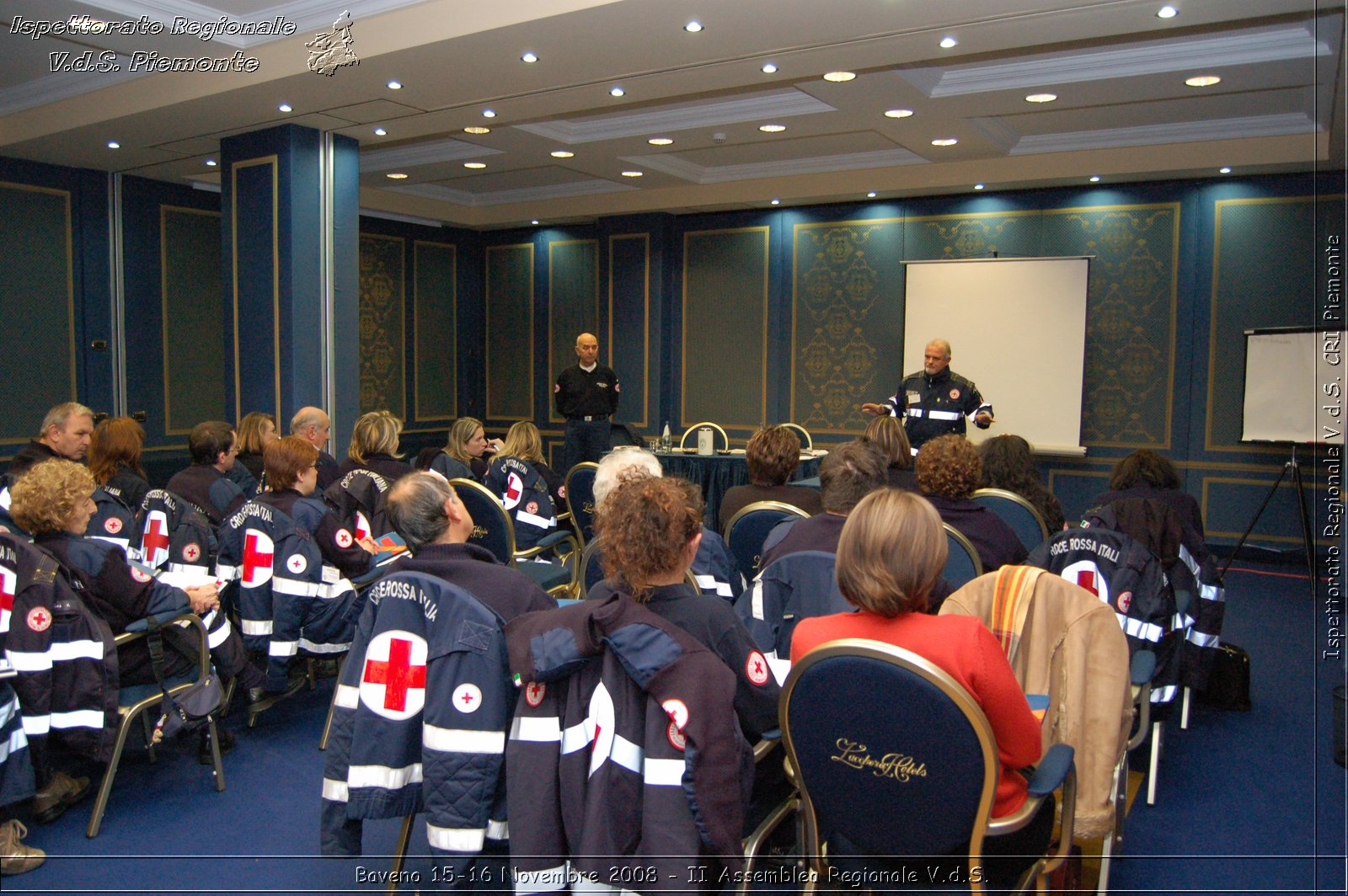 Baveno 15-16 Novembre 2008 - II Assemblea Regionale V.d.S. -  Croce Rossa Italiana - Ispettorato Regionale Volontari del Soccorso Piemonte