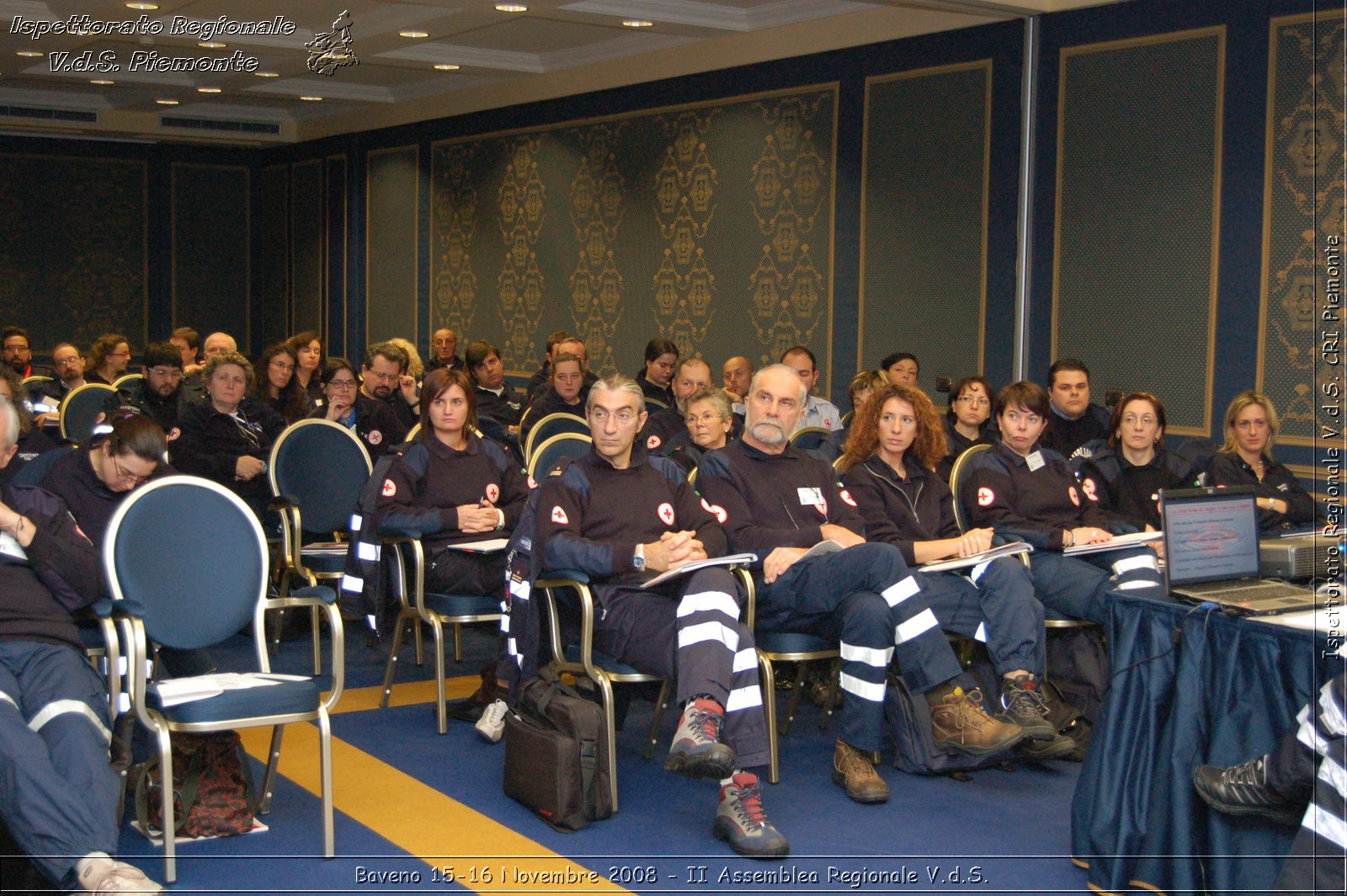 Baveno 15-16 Novembre 2008 - II Assemblea Regionale V.d.S. -  Croce Rossa Italiana - Ispettorato Regionale Volontari del Soccorso Piemonte