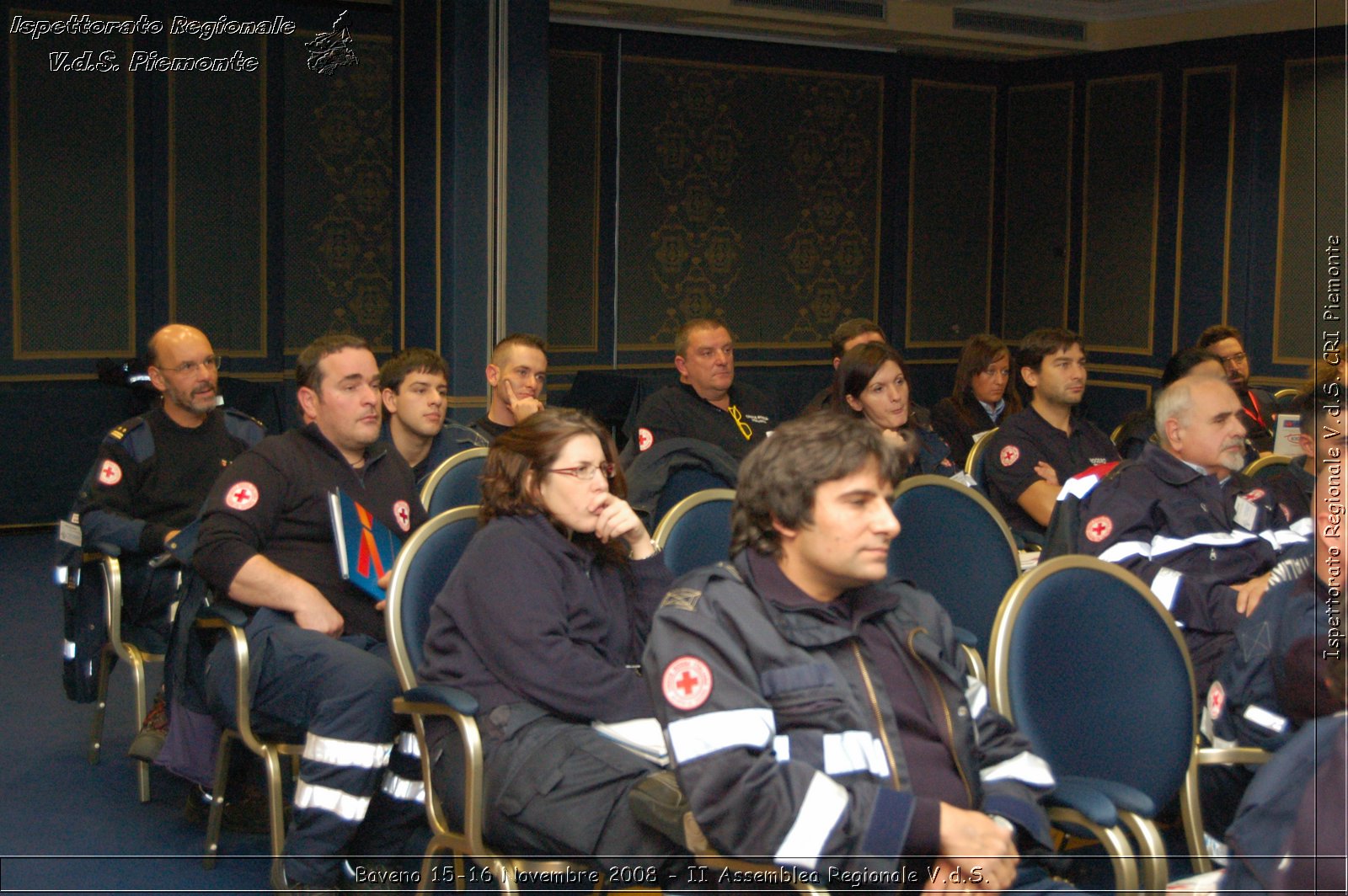 Baveno 15-16 Novembre 2008 - II Assemblea Regionale V.d.S. -  Croce Rossa Italiana - Ispettorato Regionale Volontari del Soccorso Piemonte