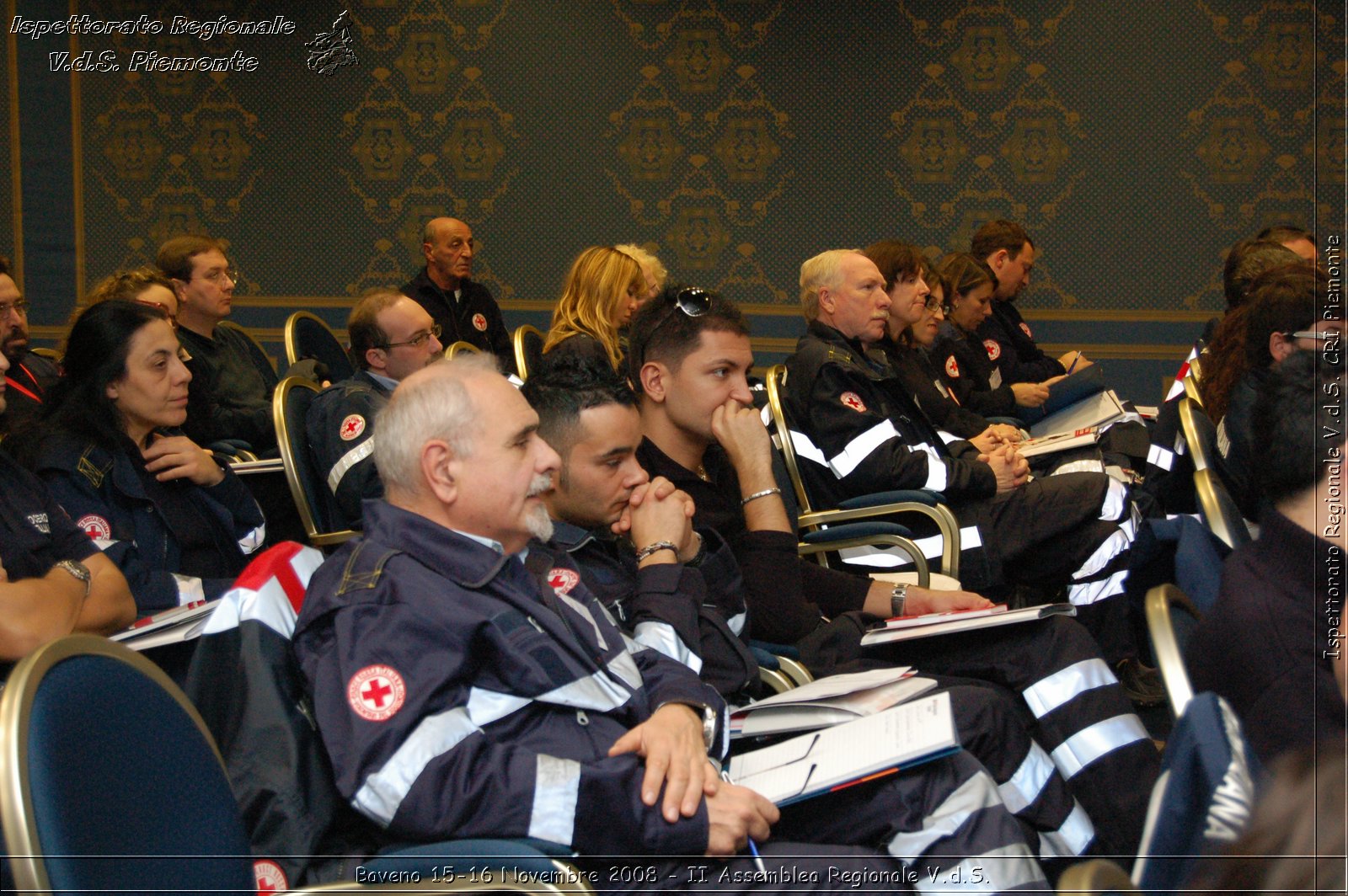 Baveno 15-16 Novembre 2008 - II Assemblea Regionale V.d.S. -  Croce Rossa Italiana - Ispettorato Regionale Volontari del Soccorso Piemonte