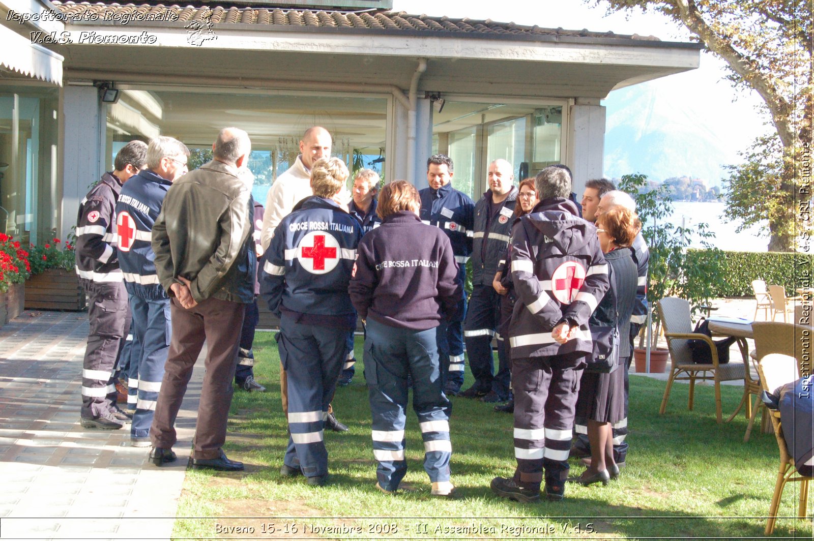 Baveno 15-16 Novembre 2008 - II Assemblea Regionale V.d.S. -  Croce Rossa Italiana - Ispettorato Regionale Volontari del Soccorso Piemonte