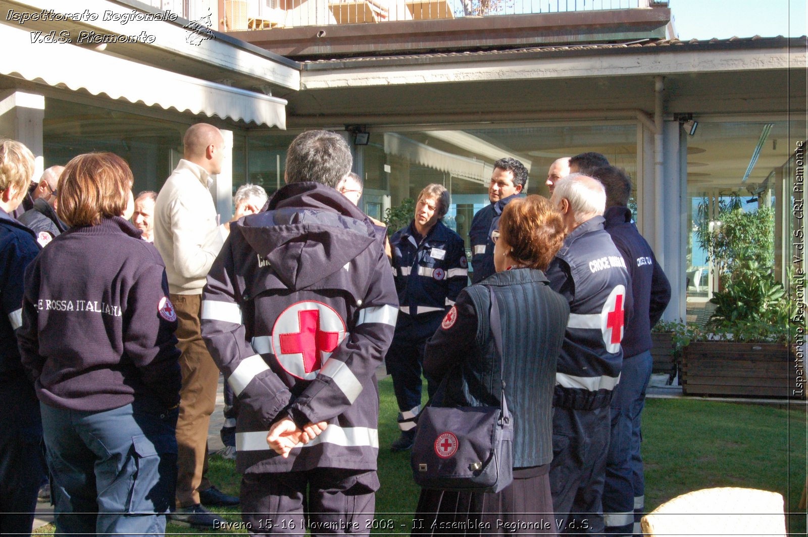 Baveno 15-16 Novembre 2008 - II Assemblea Regionale V.d.S. -  Croce Rossa Italiana - Ispettorato Regionale Volontari del Soccorso Piemonte