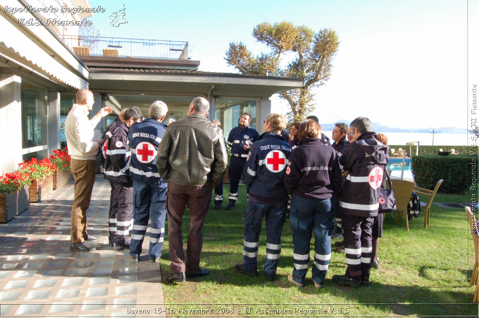 Baveno 15-16 Novembre 2008 - II Assemblea Regionale V.d.S. -  Croce Rossa Italiana - Ispettorato Regionale Volontari del Soccorso Piemonte