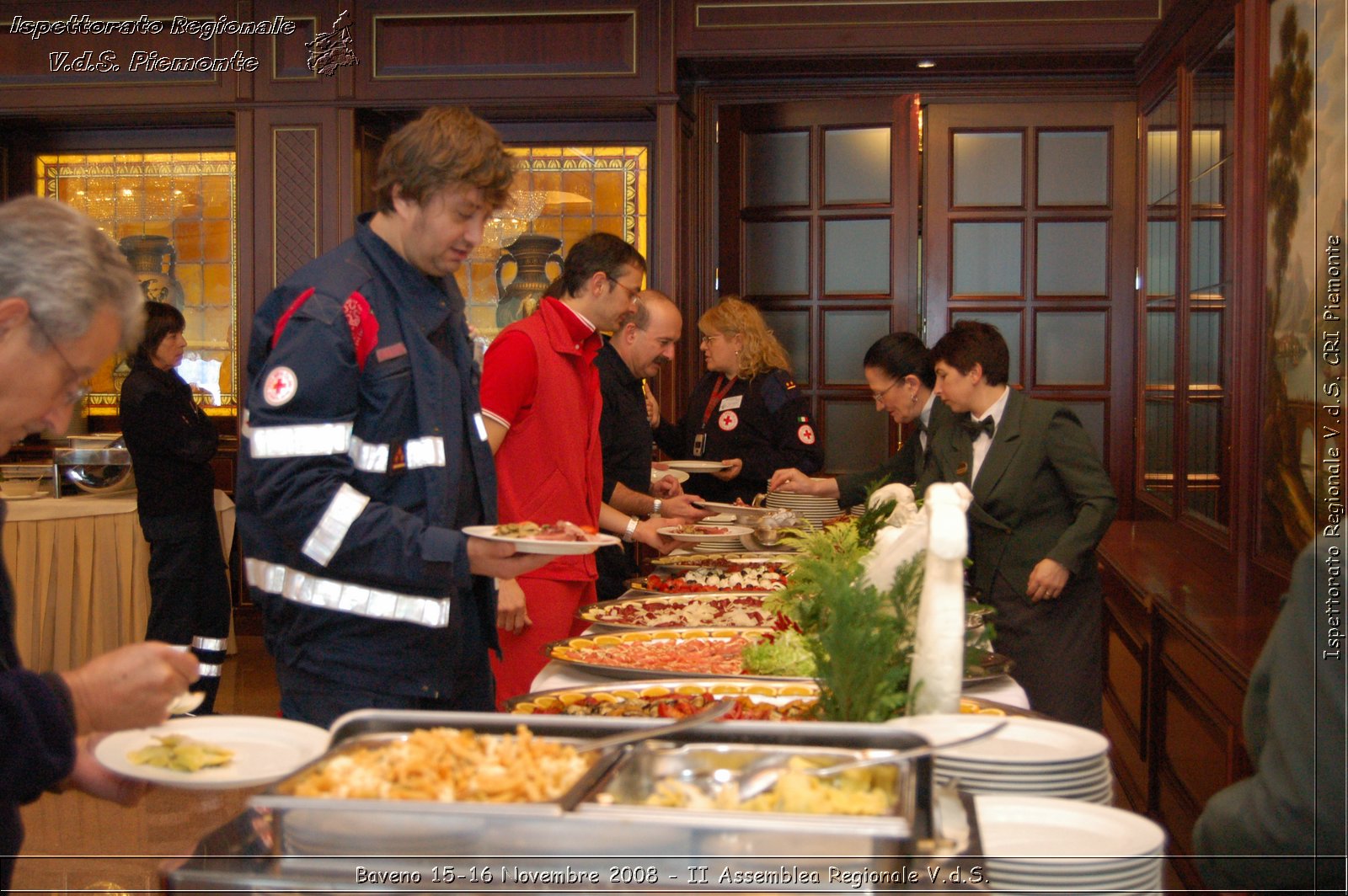 Baveno 15-16 Novembre 2008 - II Assemblea Regionale V.d.S. -  Croce Rossa Italiana - Ispettorato Regionale Volontari del Soccorso Piemonte