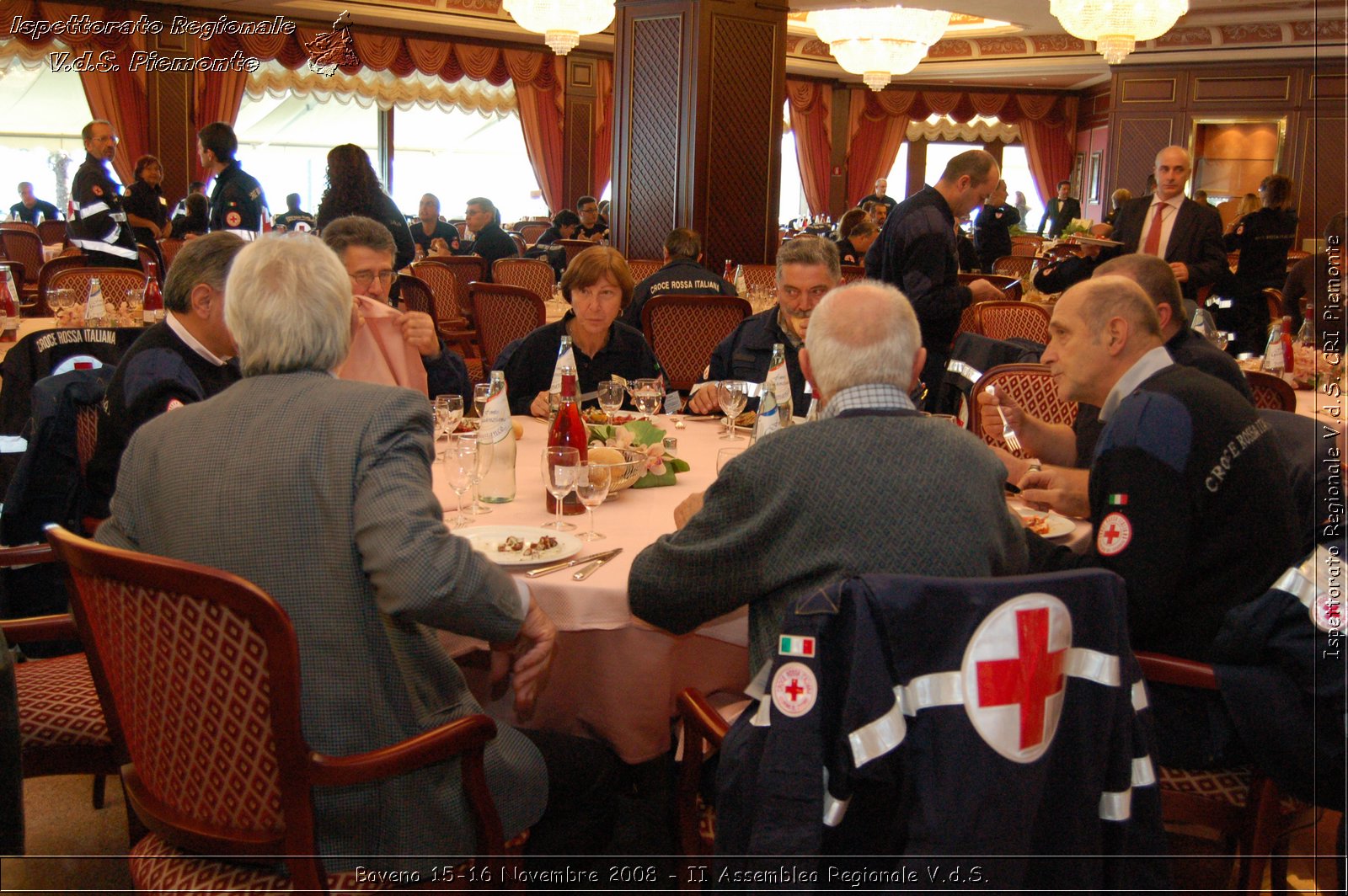 Baveno 15-16 Novembre 2008 - II Assemblea Regionale V.d.S. -  Croce Rossa Italiana - Ispettorato Regionale Volontari del Soccorso Piemonte