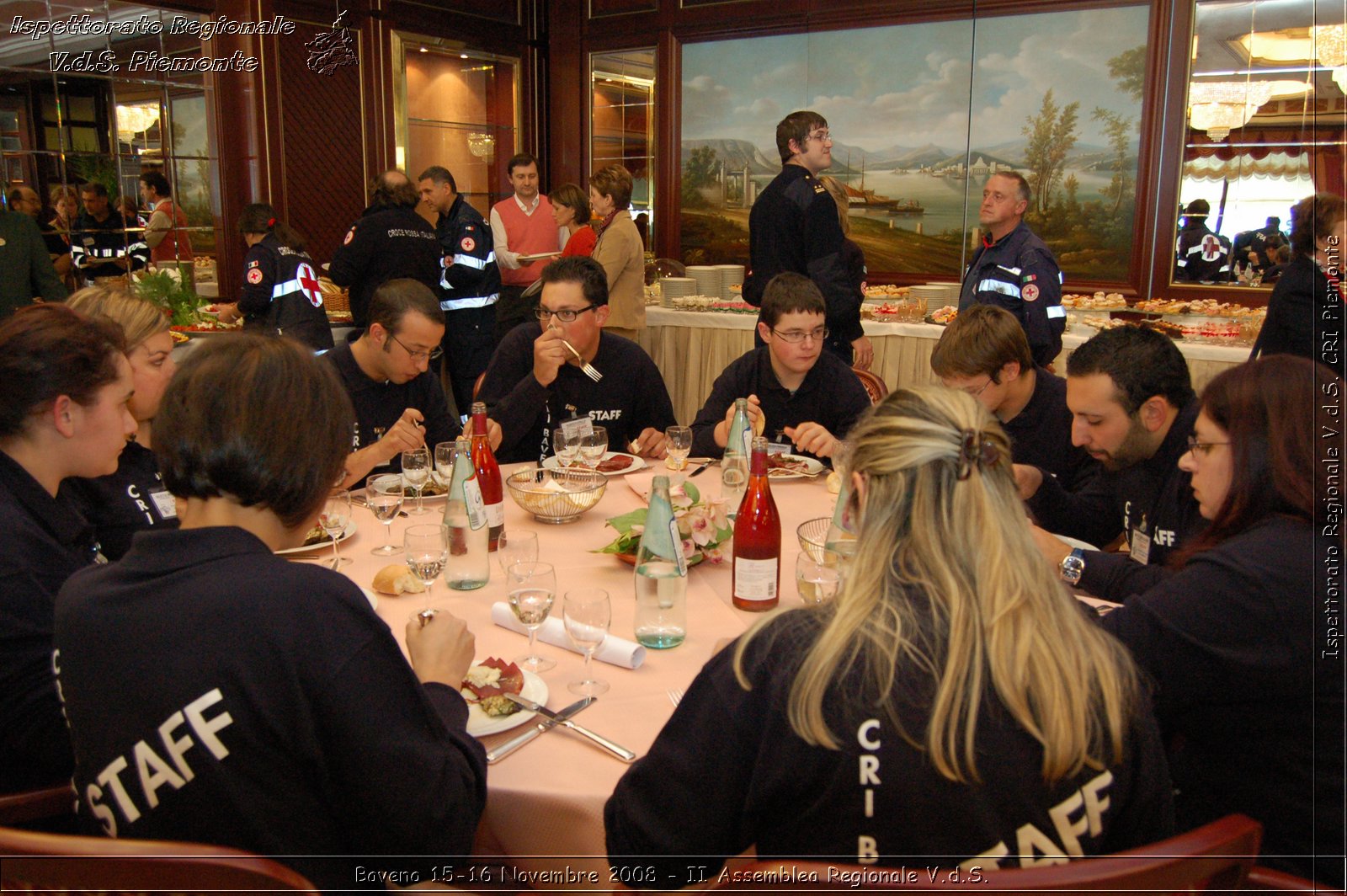 Baveno 15-16 Novembre 2008 - II Assemblea Regionale V.d.S. -  Croce Rossa Italiana - Ispettorato Regionale Volontari del Soccorso Piemonte