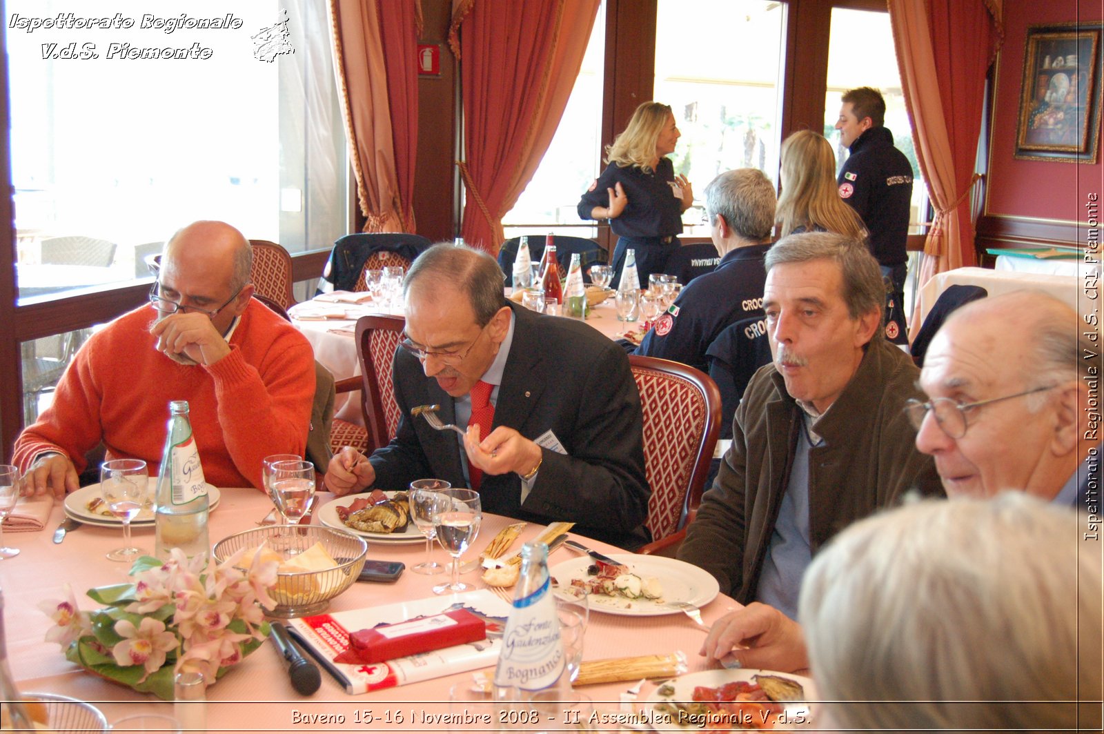 Baveno 15-16 Novembre 2008 - II Assemblea Regionale V.d.S. -  Croce Rossa Italiana - Ispettorato Regionale Volontari del Soccorso Piemonte