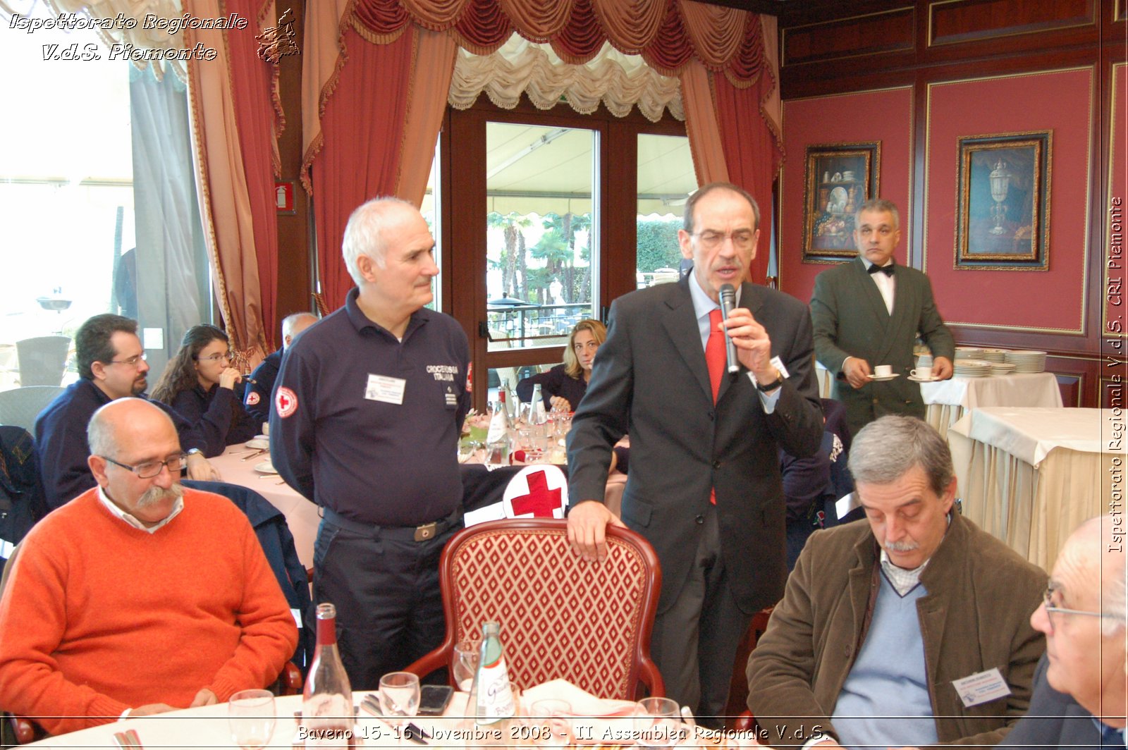 Baveno 15-16 Novembre 2008 - II Assemblea Regionale V.d.S. -  Croce Rossa Italiana - Ispettorato Regionale Volontari del Soccorso Piemonte