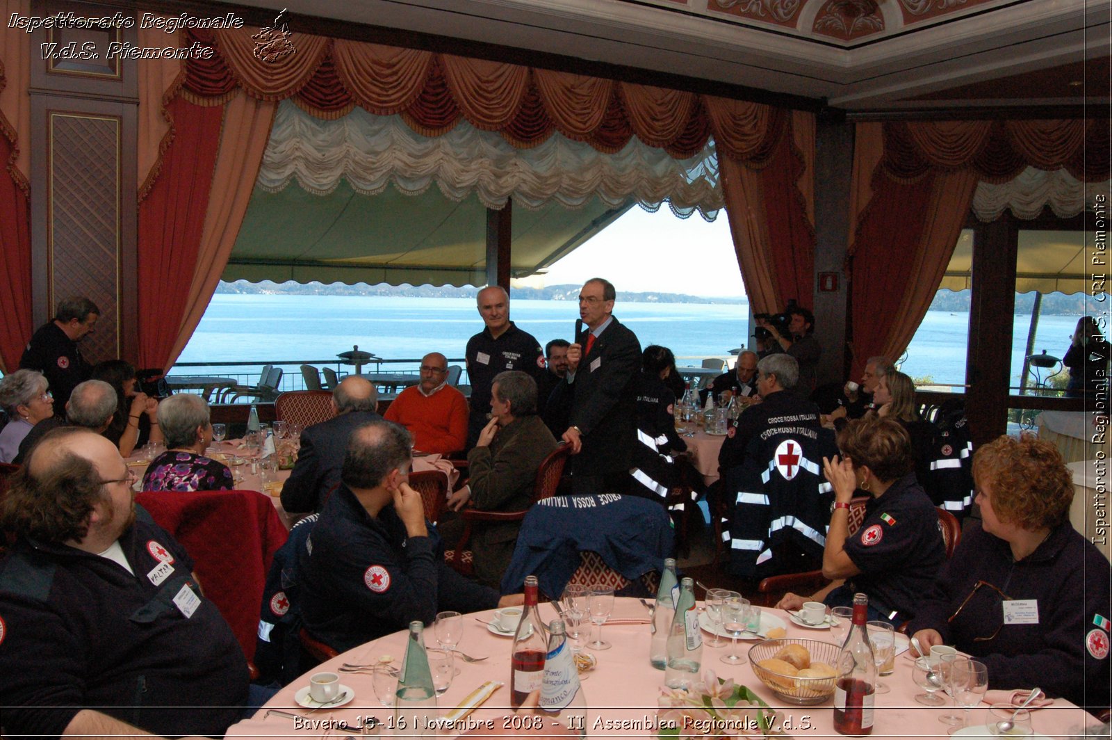 Baveno 15-16 Novembre 2008 - II Assemblea Regionale V.d.S. -  Croce Rossa Italiana - Ispettorato Regionale Volontari del Soccorso Piemonte