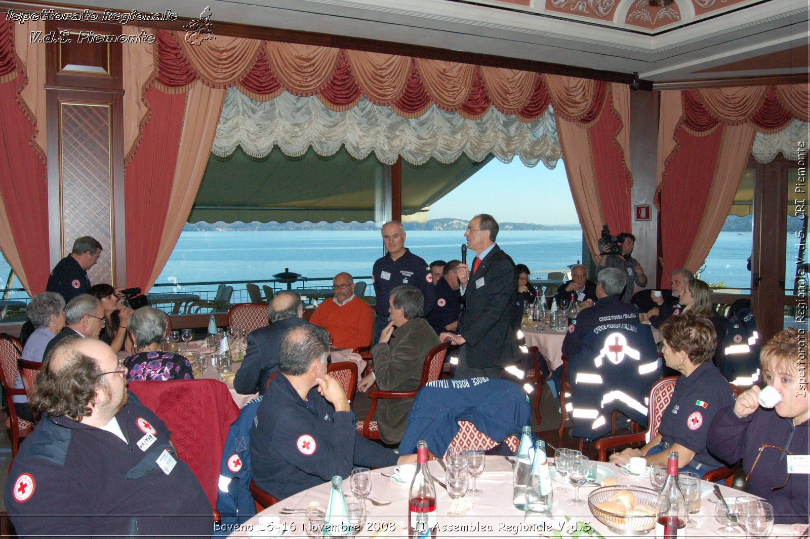 Baveno 15-16 Novembre 2008 - II Assemblea Regionale V.d.S. -  Croce Rossa Italiana - Ispettorato Regionale Volontari del Soccorso Piemonte