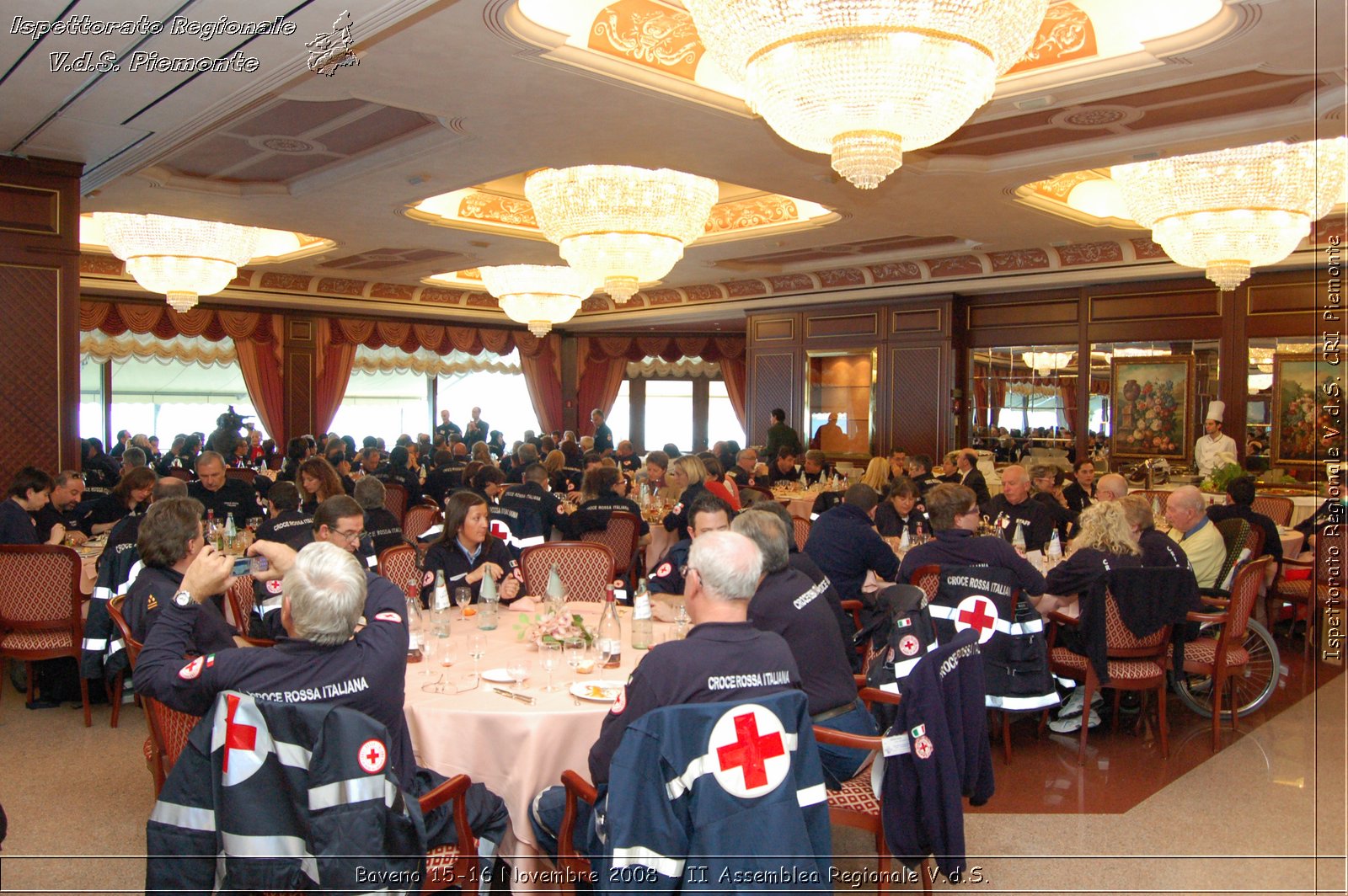 Baveno 15-16 Novembre 2008 - II Assemblea Regionale V.d.S. -  Croce Rossa Italiana - Ispettorato Regionale Volontari del Soccorso Piemonte