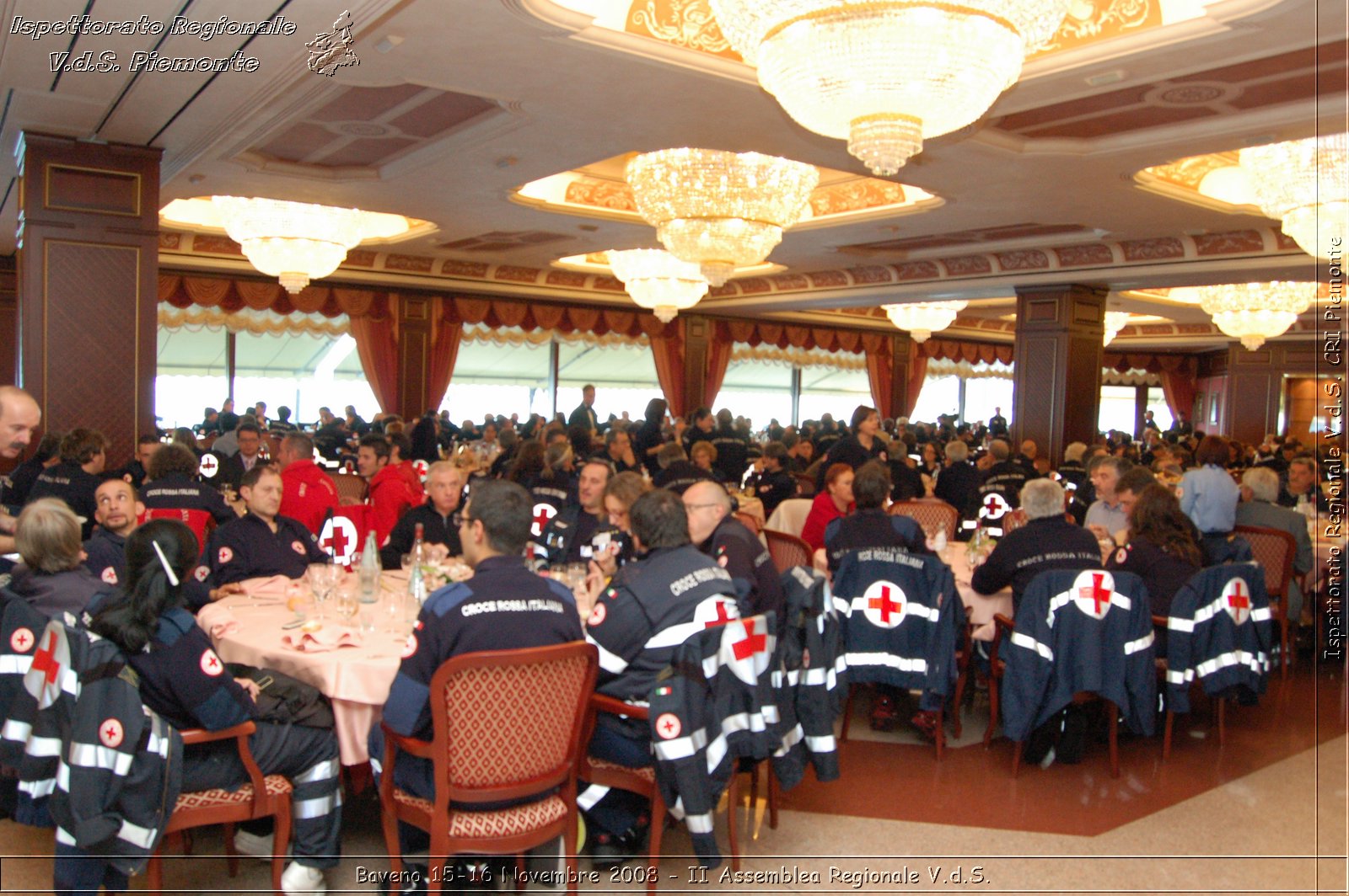 Baveno 15-16 Novembre 2008 - II Assemblea Regionale V.d.S. -  Croce Rossa Italiana - Ispettorato Regionale Volontari del Soccorso Piemonte