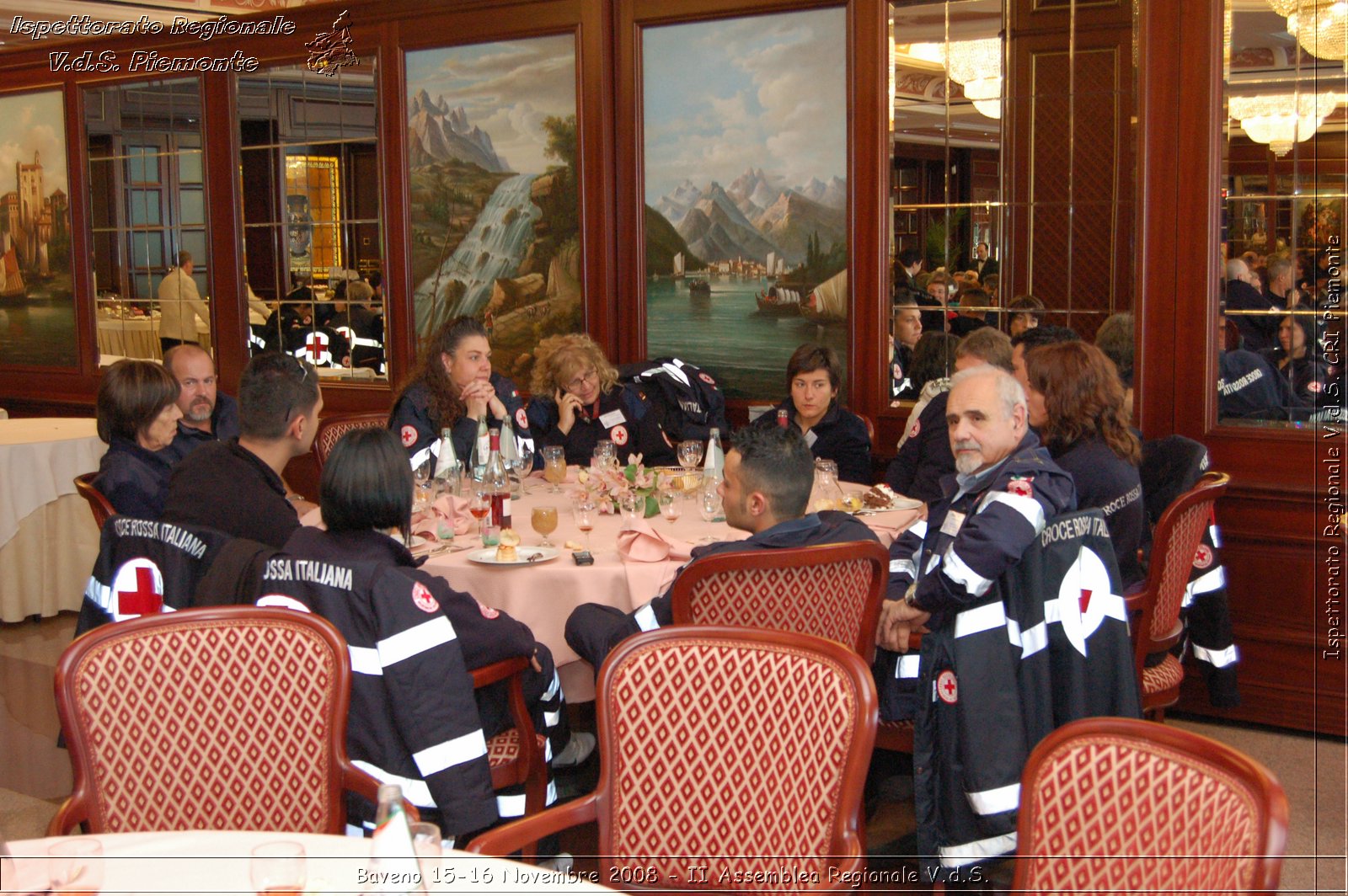 Baveno 15-16 Novembre 2008 - II Assemblea Regionale V.d.S. -  Croce Rossa Italiana - Ispettorato Regionale Volontari del Soccorso Piemonte