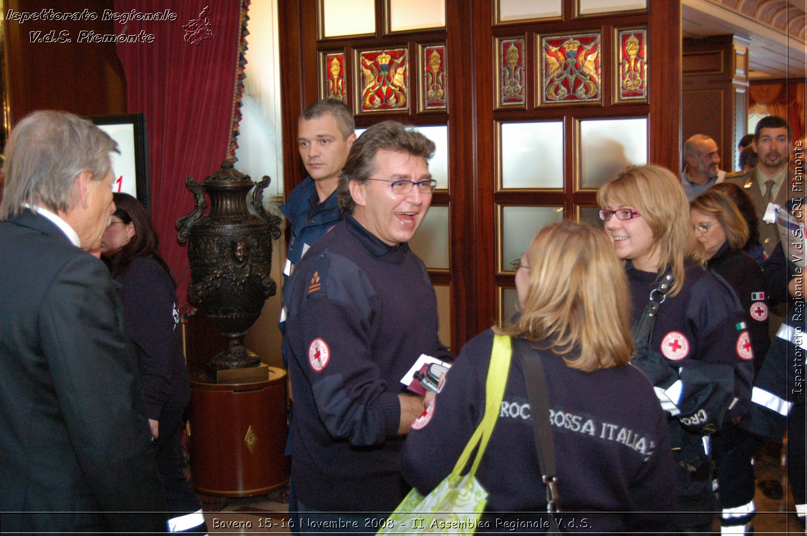 Baveno 15-16 Novembre 2008 - II Assemblea Regionale V.d.S. -  Croce Rossa Italiana - Ispettorato Regionale Volontari del Soccorso Piemonte