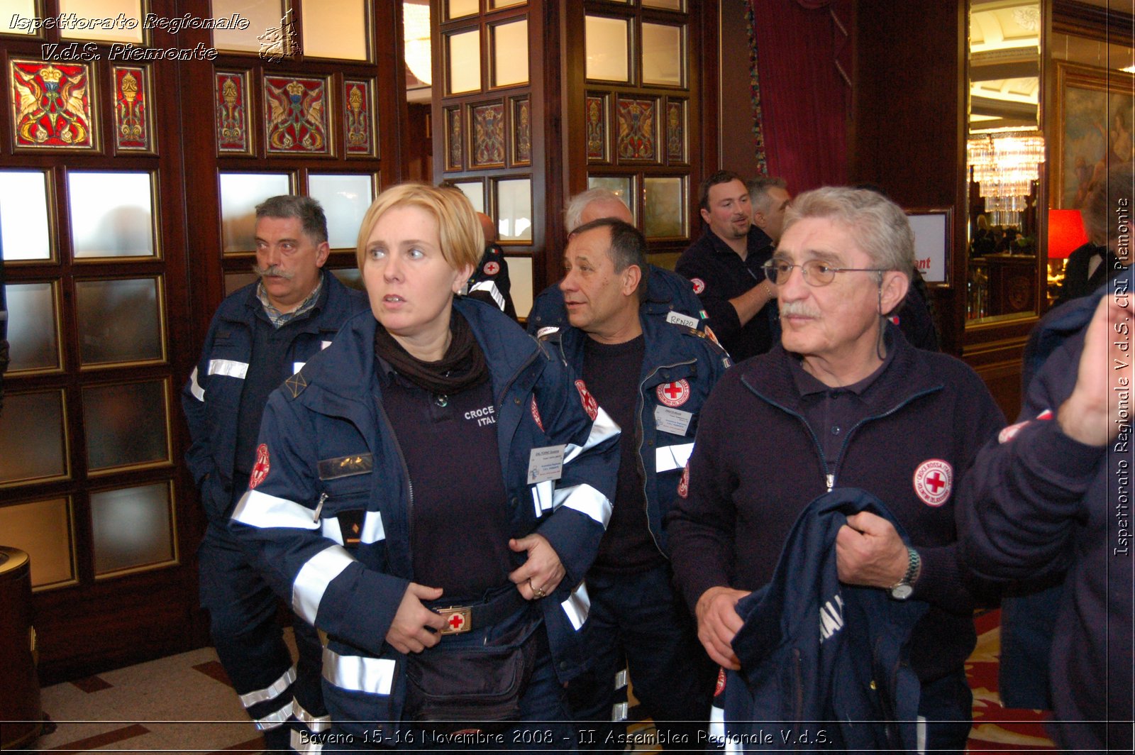 Baveno 15-16 Novembre 2008 - II Assemblea Regionale V.d.S. -  Croce Rossa Italiana - Ispettorato Regionale Volontari del Soccorso Piemonte