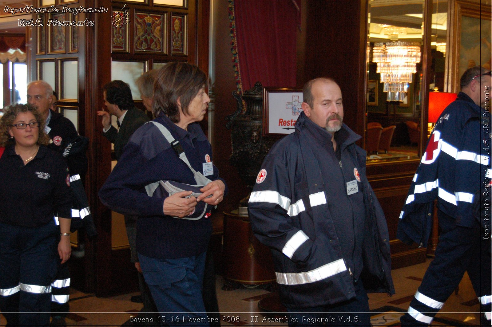 Baveno 15-16 Novembre 2008 - II Assemblea Regionale V.d.S. -  Croce Rossa Italiana - Ispettorato Regionale Volontari del Soccorso Piemonte