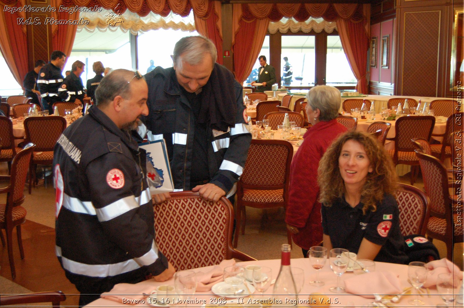 Baveno 15-16 Novembre 2008 - II Assemblea Regionale V.d.S. -  Croce Rossa Italiana - Ispettorato Regionale Volontari del Soccorso Piemonte