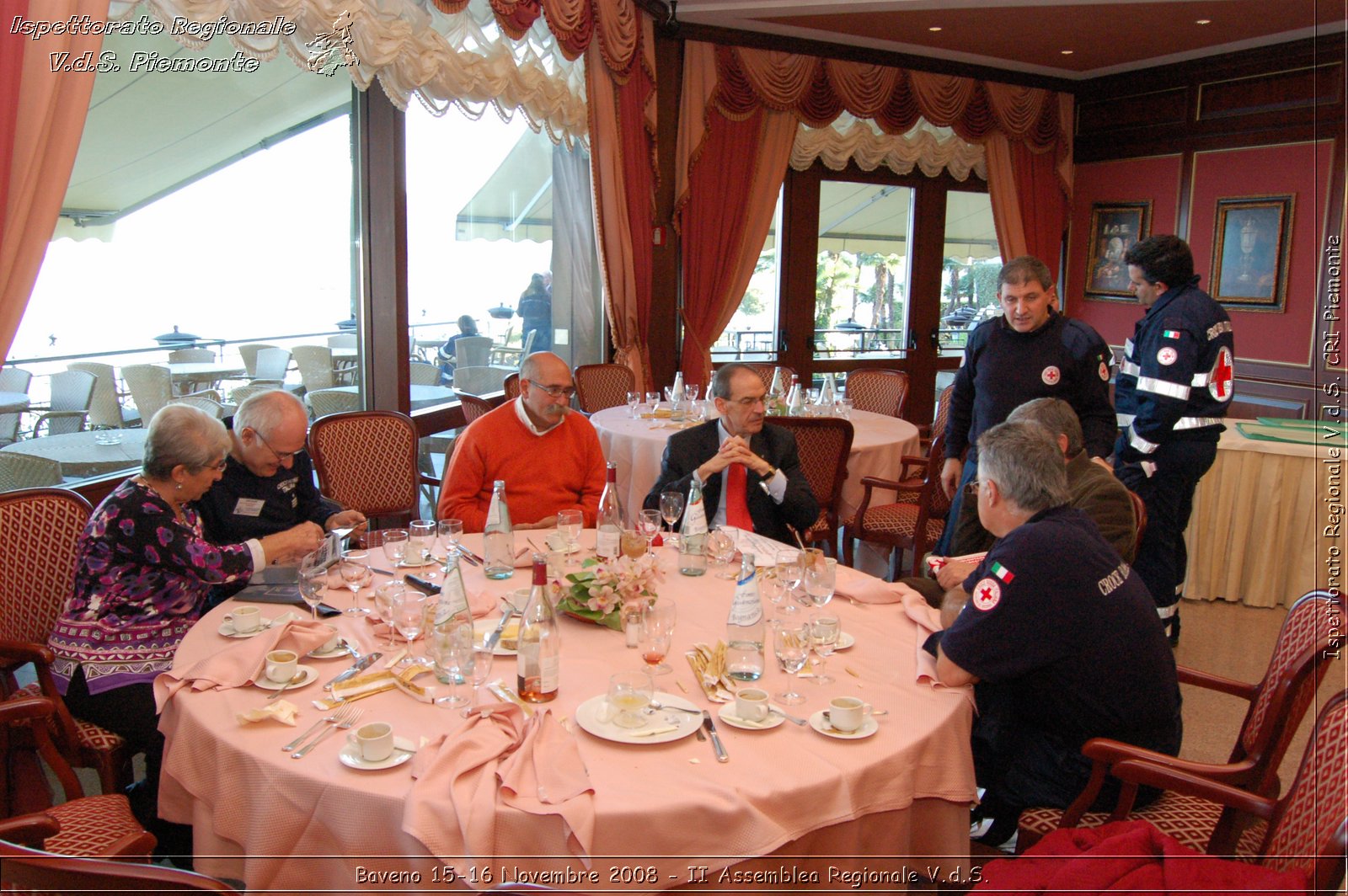 Baveno 15-16 Novembre 2008 - II Assemblea Regionale V.d.S. -  Croce Rossa Italiana - Ispettorato Regionale Volontari del Soccorso Piemonte