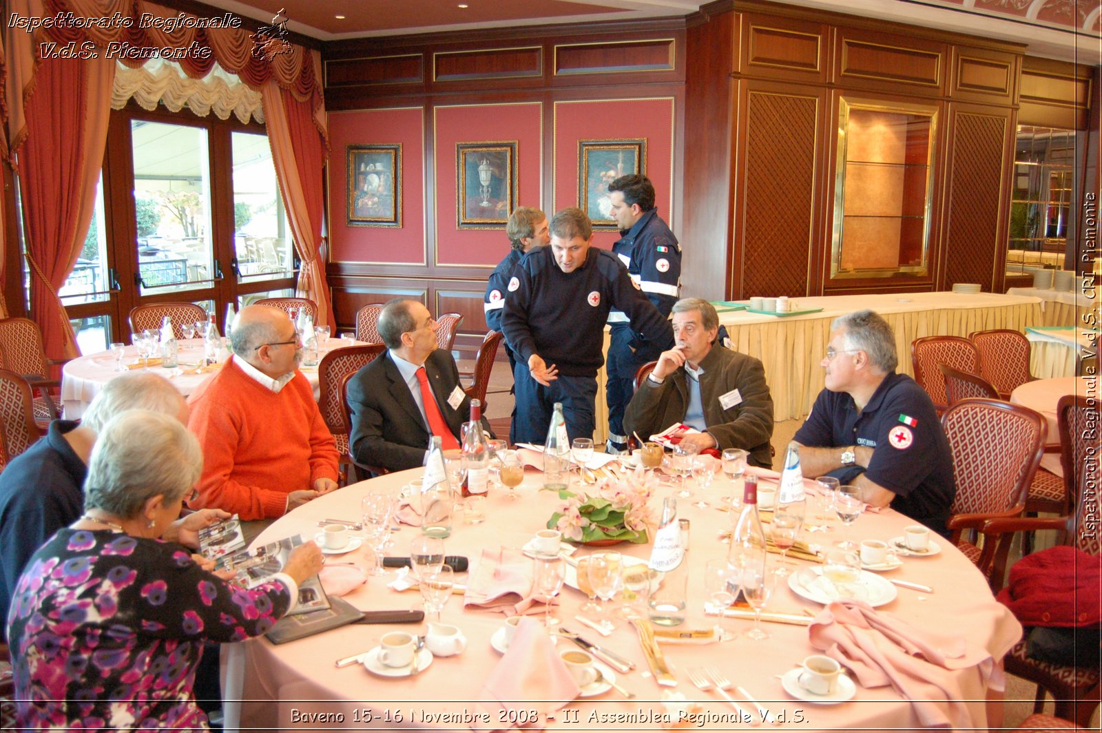 Baveno 15-16 Novembre 2008 - II Assemblea Regionale V.d.S. -  Croce Rossa Italiana - Ispettorato Regionale Volontari del Soccorso Piemonte