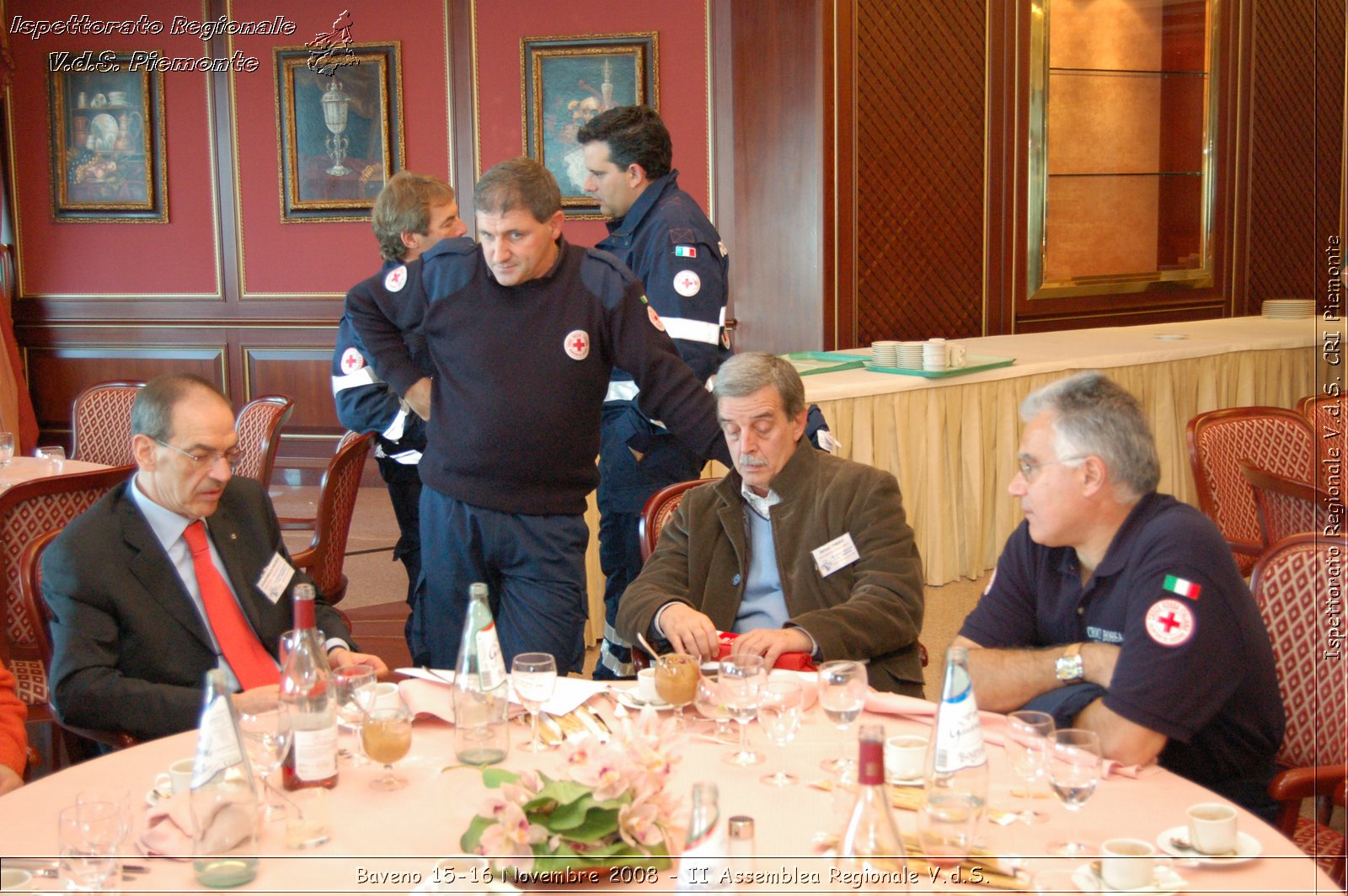 Baveno 15-16 Novembre 2008 - II Assemblea Regionale V.d.S. -  Croce Rossa Italiana - Ispettorato Regionale Volontari del Soccorso Piemonte