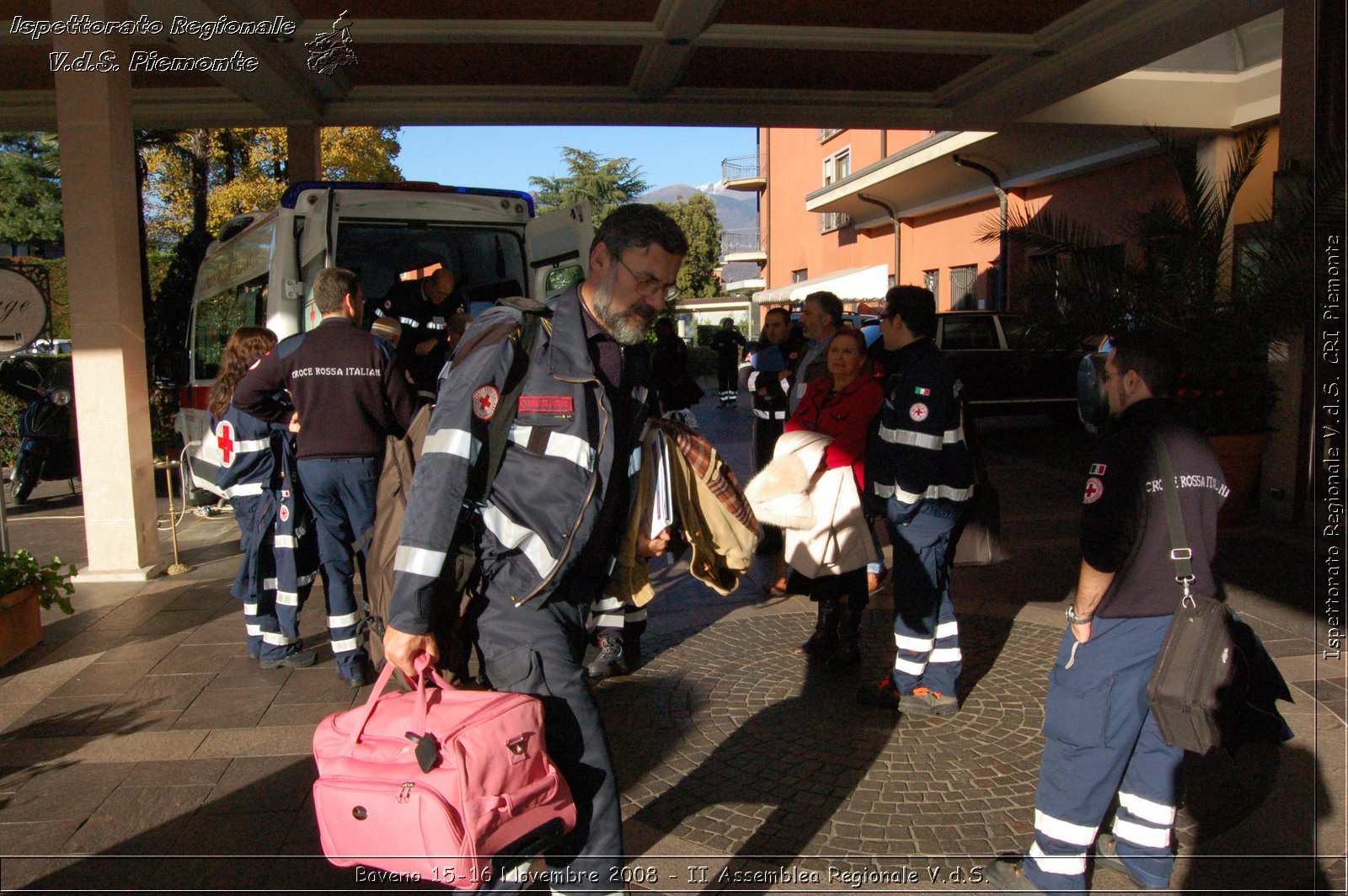 Baveno 15-16 Novembre 2008 - II Assemblea Regionale V.d.S. -  Croce Rossa Italiana - Ispettorato Regionale Volontari del Soccorso Piemonte