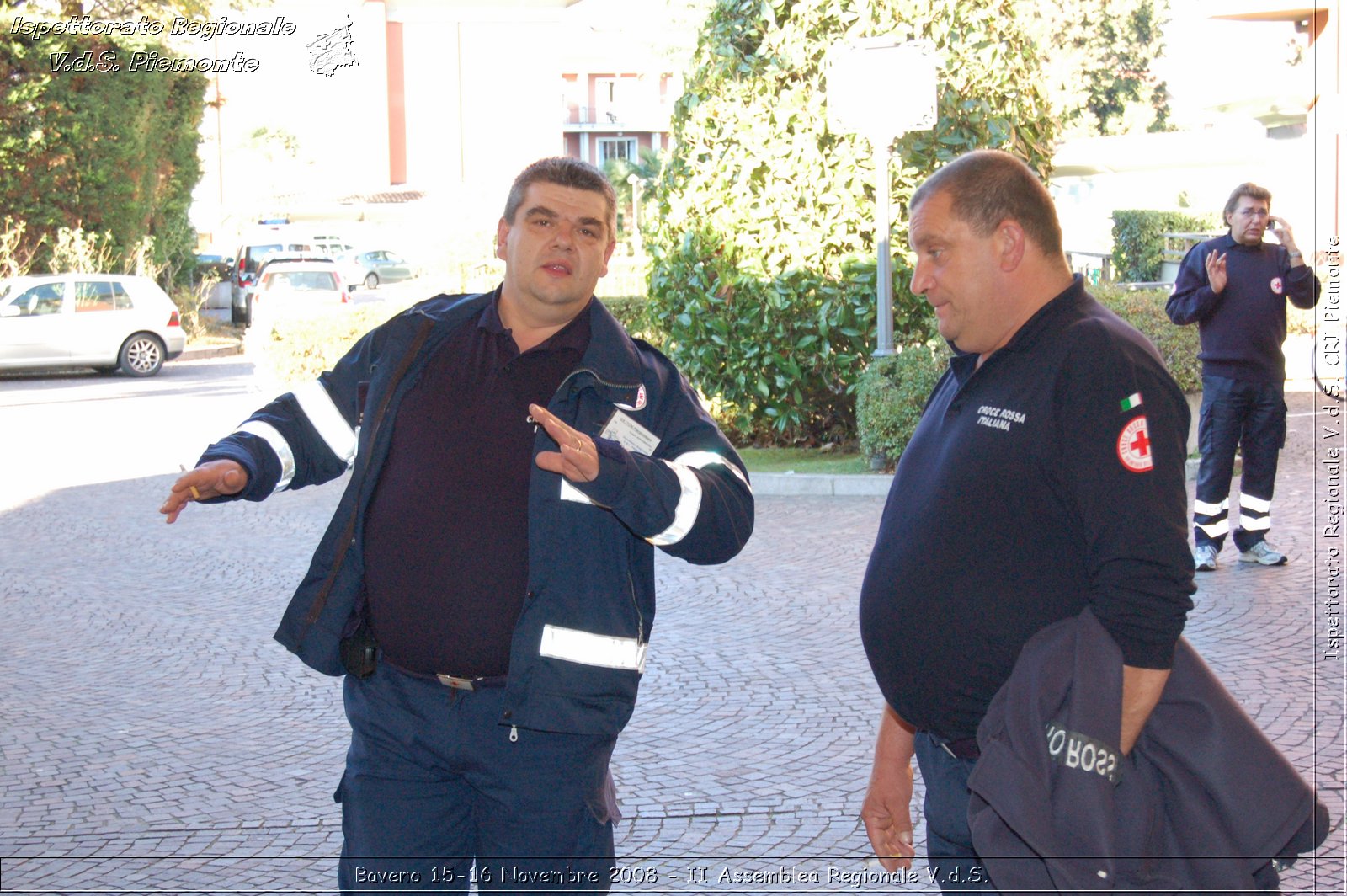 Baveno 15-16 Novembre 2008 - II Assemblea Regionale V.d.S. -  Croce Rossa Italiana - Ispettorato Regionale Volontari del Soccorso Piemonte