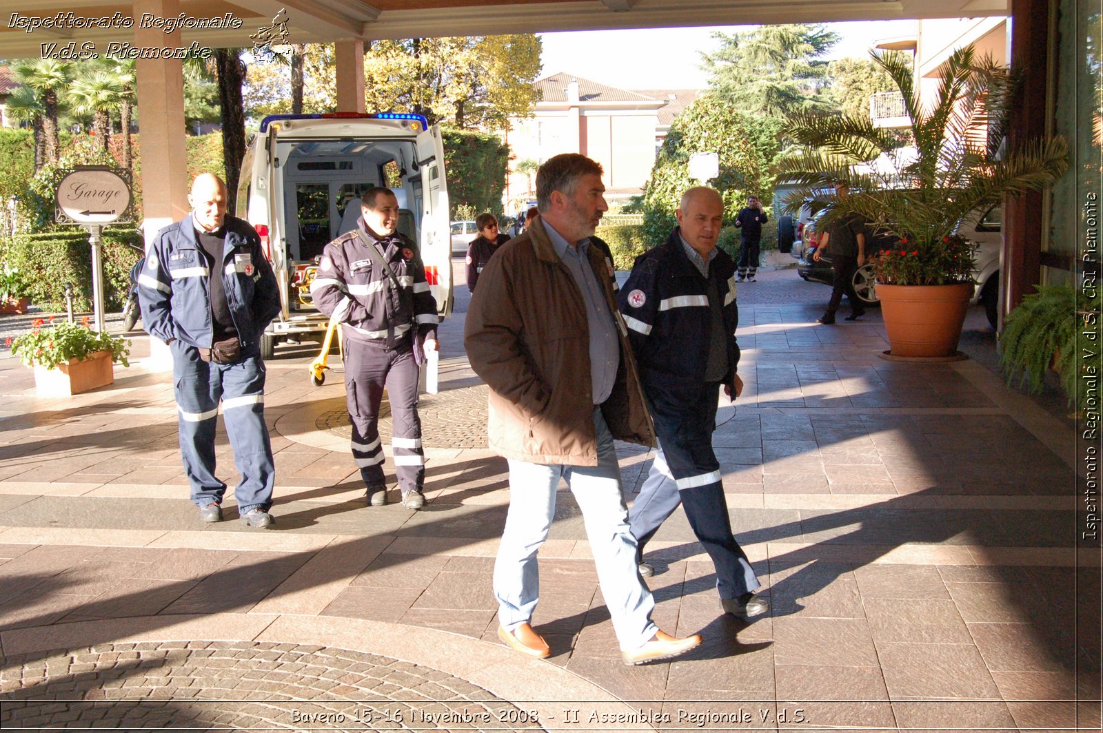 Baveno 15-16 Novembre 2008 - II Assemblea Regionale V.d.S. -  Croce Rossa Italiana - Ispettorato Regionale Volontari del Soccorso Piemonte