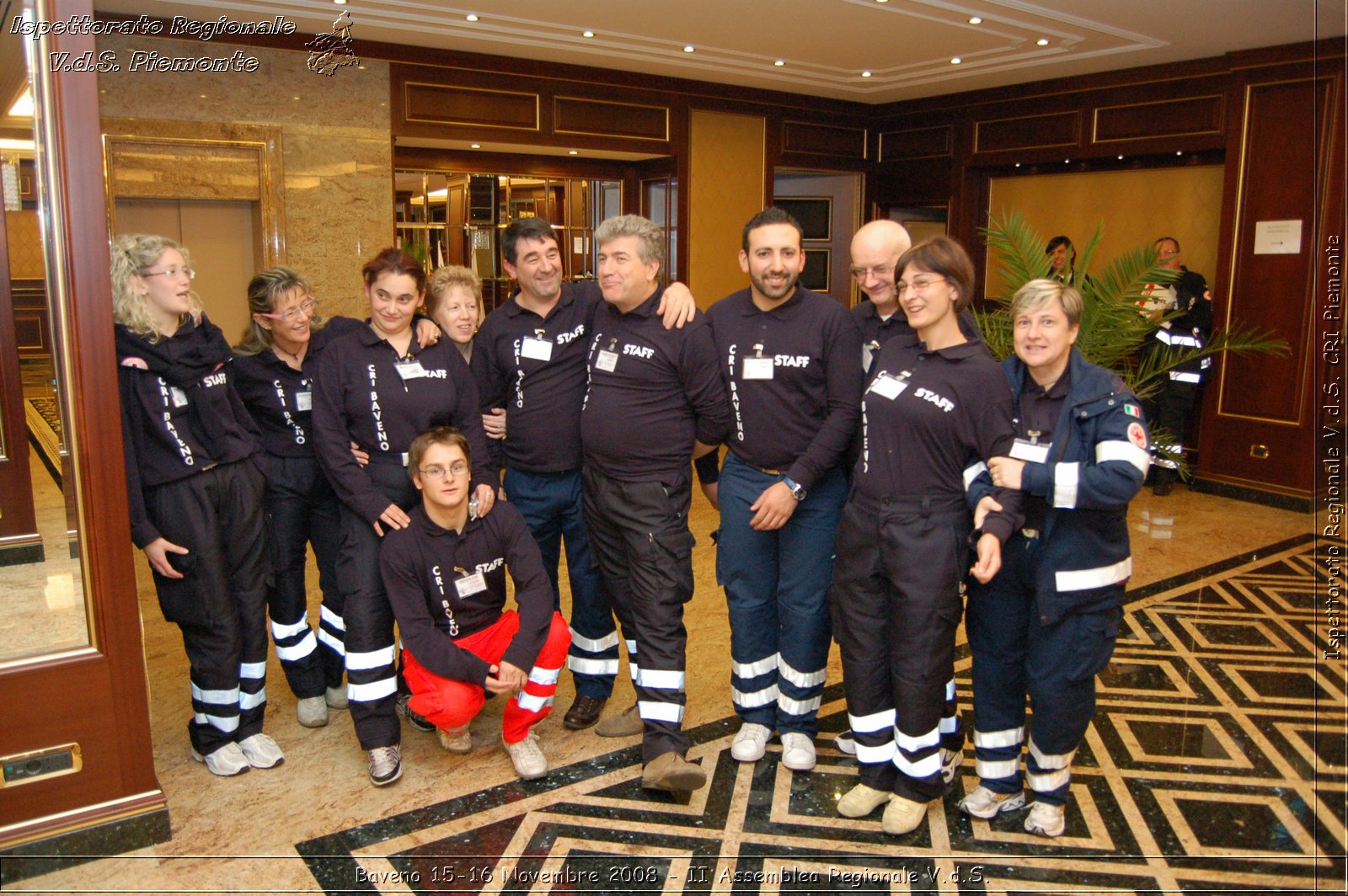 Baveno 15-16 Novembre 2008 - II Assemblea Regionale V.d.S. -  Croce Rossa Italiana - Ispettorato Regionale Volontari del Soccorso Piemonte