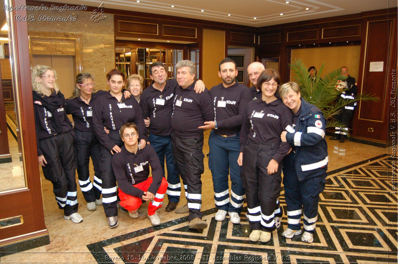 Baveno 15-16 Novembre 2008 - II Assemblea Regionale V.d.S. -  Croce Rossa Italiana - Ispettorato Regionale Volontari del Soccorso Piemonte