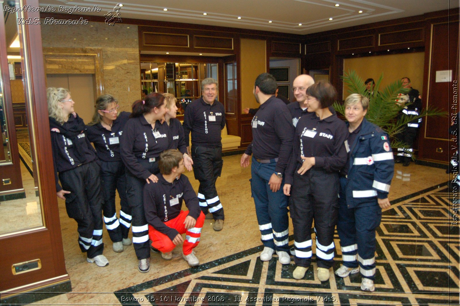 Baveno 15-16 Novembre 2008 - II Assemblea Regionale V.d.S. -  Croce Rossa Italiana - Ispettorato Regionale Volontari del Soccorso Piemonte