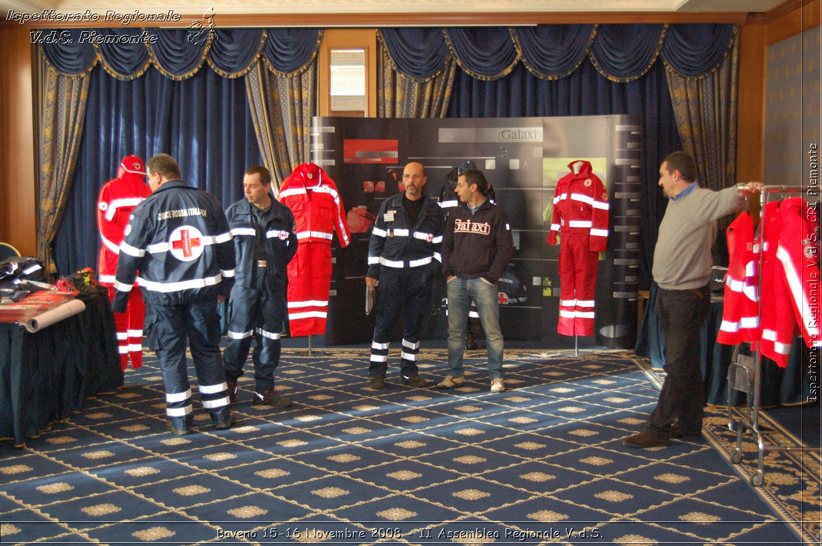 Baveno 15-16 Novembre 2008 - II Assemblea Regionale V.d.S. -  Croce Rossa Italiana - Ispettorato Regionale Volontari del Soccorso Piemonte