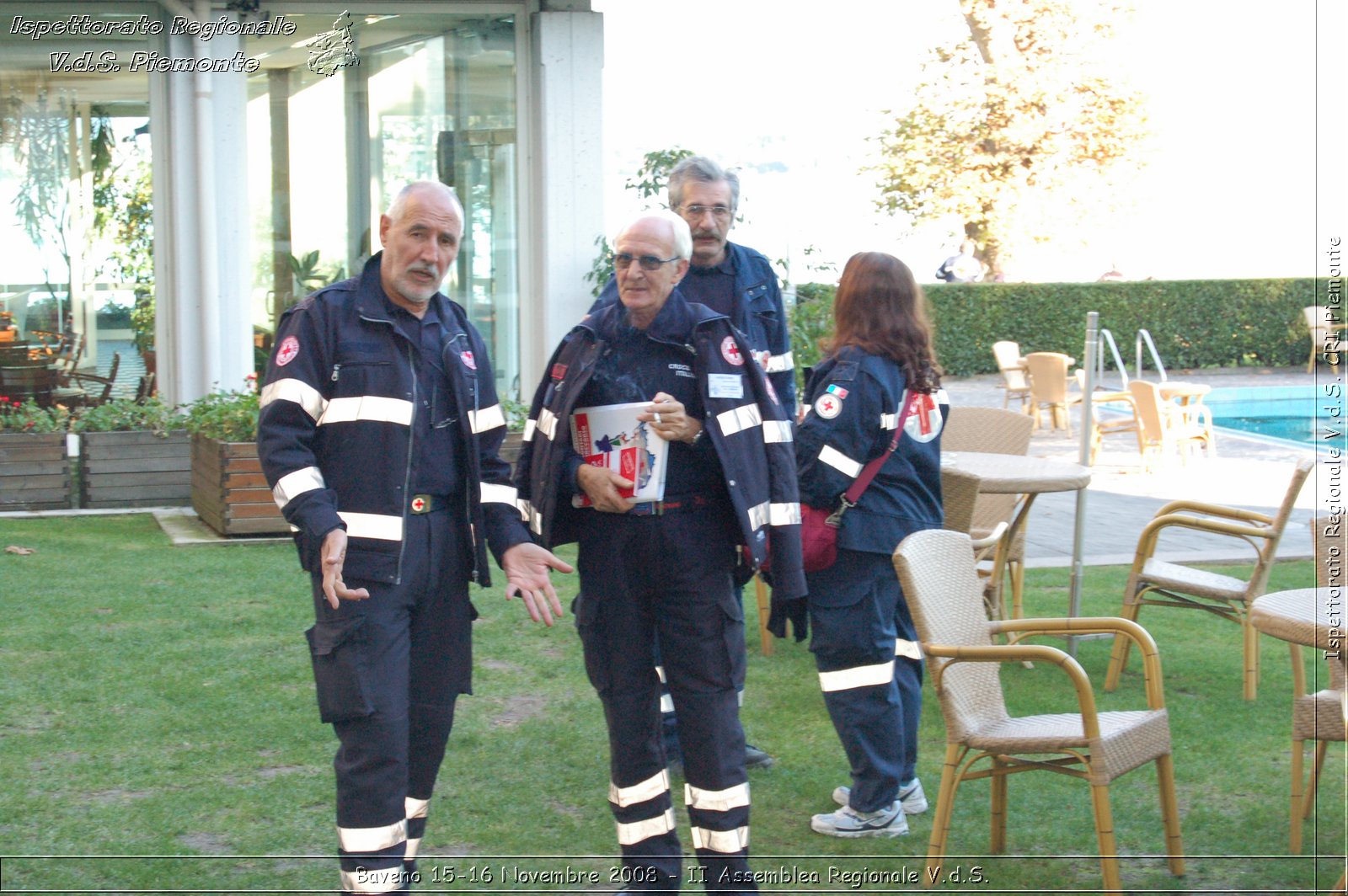 Baveno 15-16 Novembre 2008 - II Assemblea Regionale V.d.S. -  Croce Rossa Italiana - Ispettorato Regionale Volontari del Soccorso Piemonte