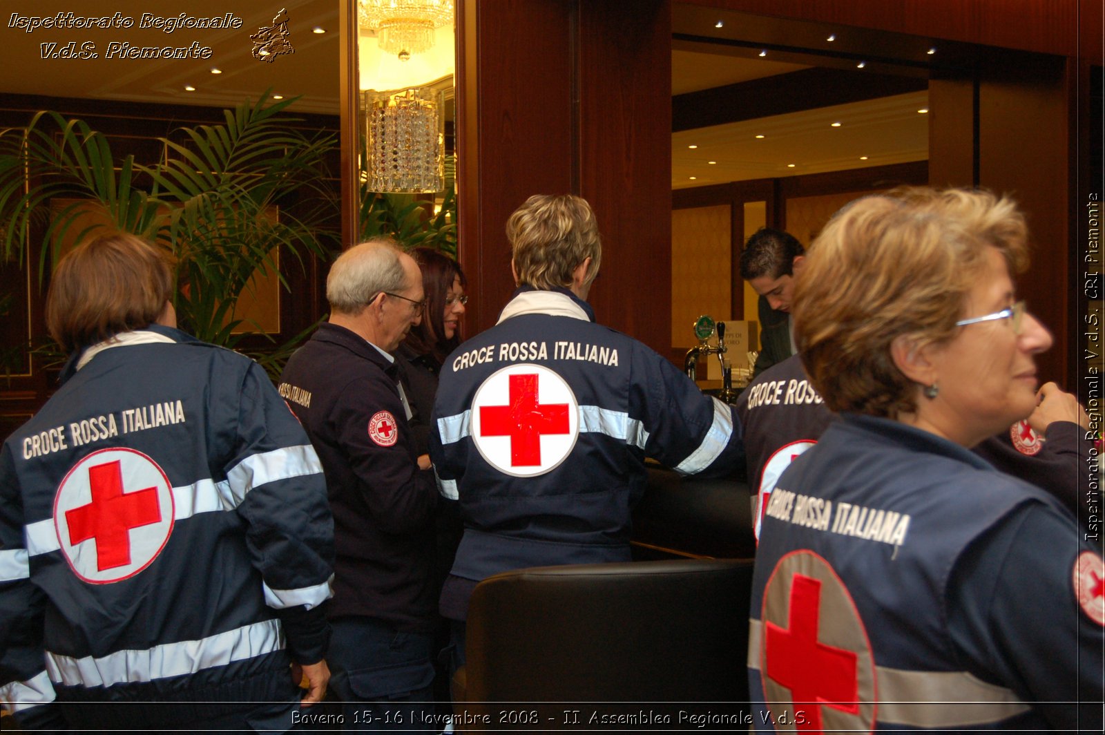 Baveno 15-16 Novembre 2008 - II Assemblea Regionale V.d.S. -  Croce Rossa Italiana - Ispettorato Regionale Volontari del Soccorso Piemonte