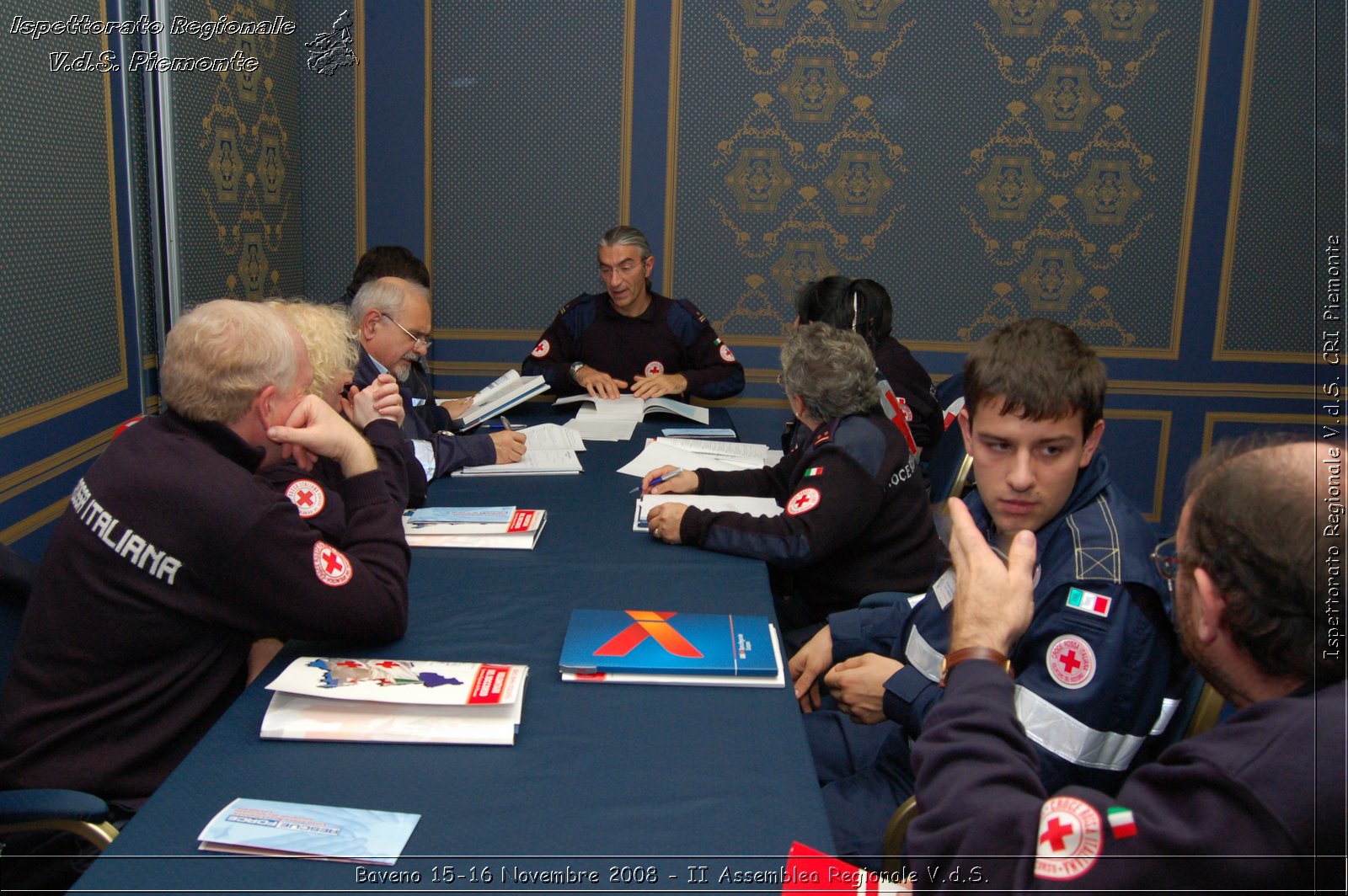 Baveno 15-16 Novembre 2008 - II Assemblea Regionale V.d.S. -  Croce Rossa Italiana - Ispettorato Regionale Volontari del Soccorso Piemonte