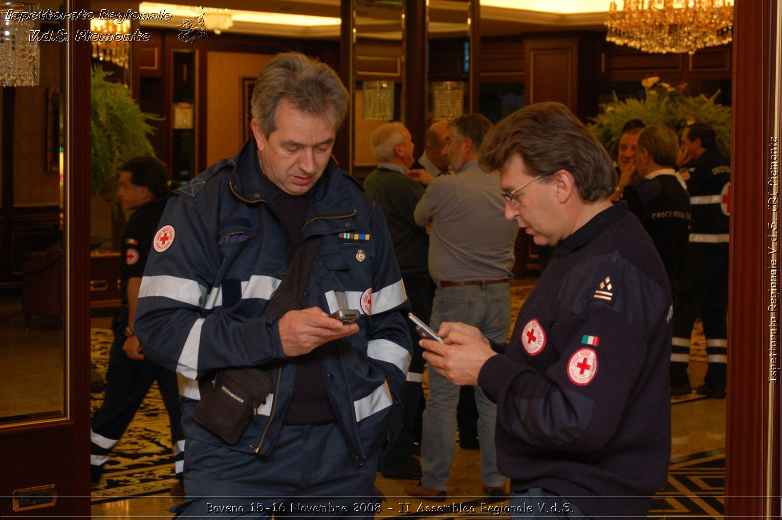 Baveno 15-16 Novembre 2008 - II Assemblea Regionale V.d.S. -  Croce Rossa Italiana - Ispettorato Regionale Volontari del Soccorso Piemonte