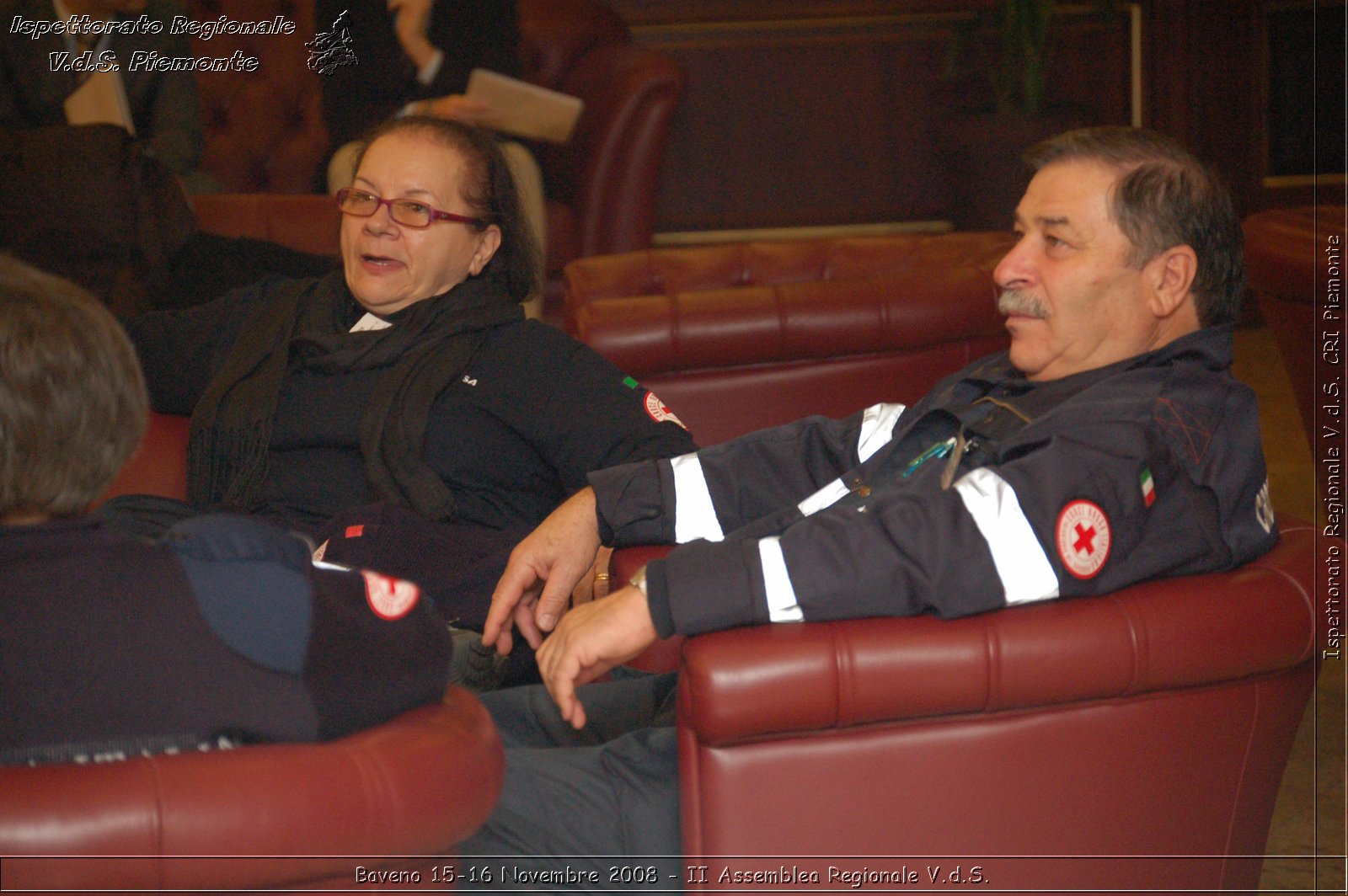 Baveno 15-16 Novembre 2008 - II Assemblea Regionale V.d.S. -  Croce Rossa Italiana - Ispettorato Regionale Volontari del Soccorso Piemonte