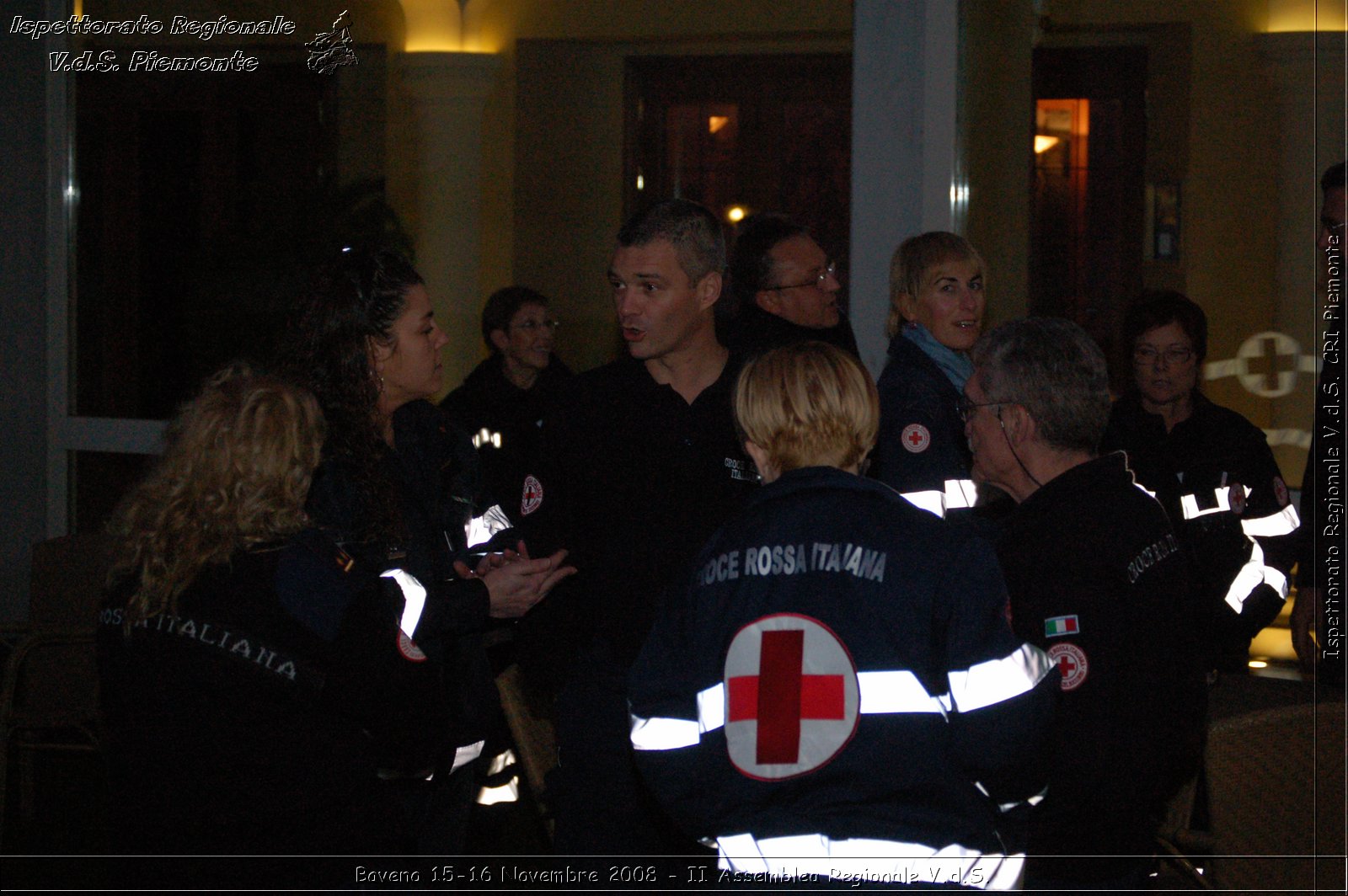 Baveno 15-16 Novembre 2008 - II Assemblea Regionale V.d.S. -  Croce Rossa Italiana - Ispettorato Regionale Volontari del Soccorso Piemonte