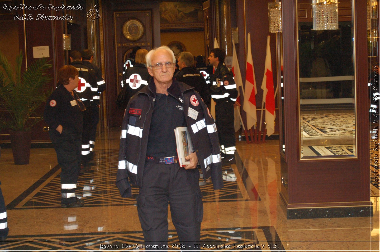 Baveno 15-16 Novembre 2008 - II Assemblea Regionale V.d.S. -  Croce Rossa Italiana - Ispettorato Regionale Volontari del Soccorso Piemonte