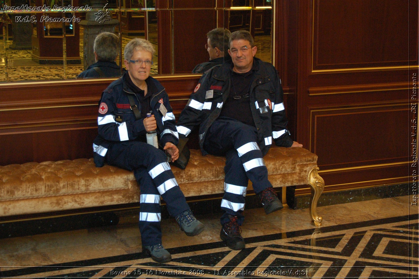 Baveno 15-16 Novembre 2008 - II Assemblea Regionale V.d.S. -  Croce Rossa Italiana - Ispettorato Regionale Volontari del Soccorso Piemonte