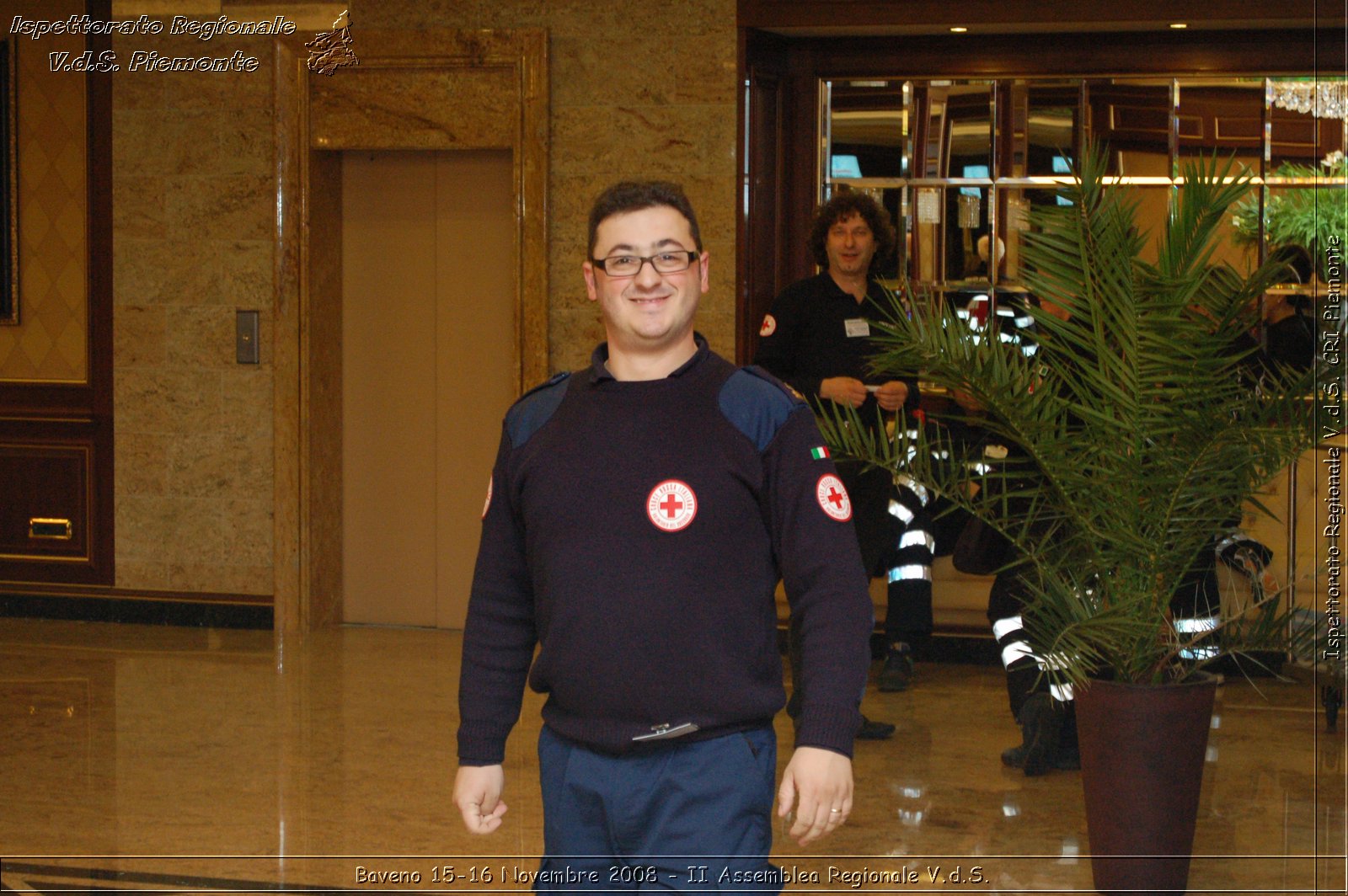 Baveno 15-16 Novembre 2008 - II Assemblea Regionale V.d.S. -  Croce Rossa Italiana - Ispettorato Regionale Volontari del Soccorso Piemonte