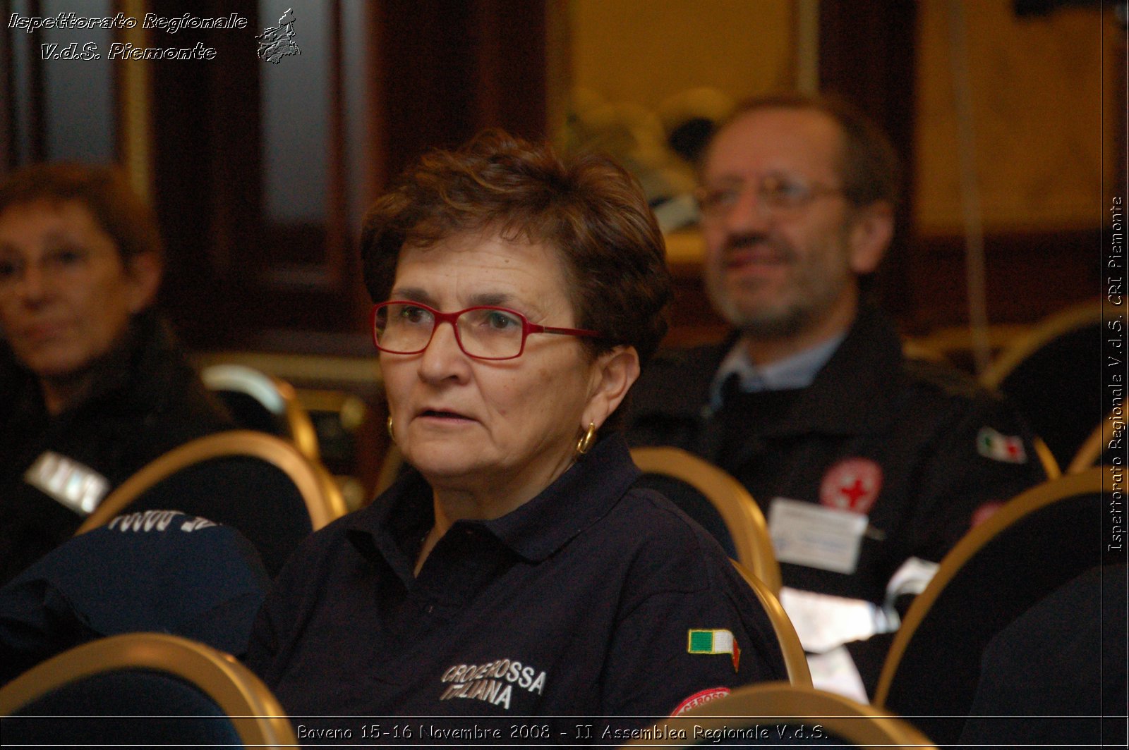 Baveno 15-16 Novembre 2008 - II Assemblea Regionale V.d.S. -  Croce Rossa Italiana - Ispettorato Regionale Volontari del Soccorso Piemonte