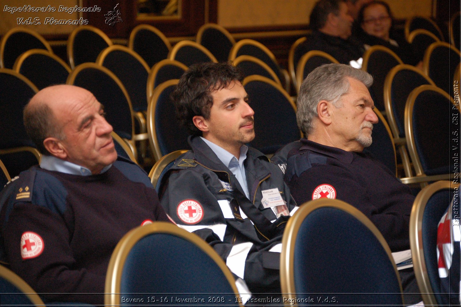 Baveno 15-16 Novembre 2008 - II Assemblea Regionale V.d.S. -  Croce Rossa Italiana - Ispettorato Regionale Volontari del Soccorso Piemonte