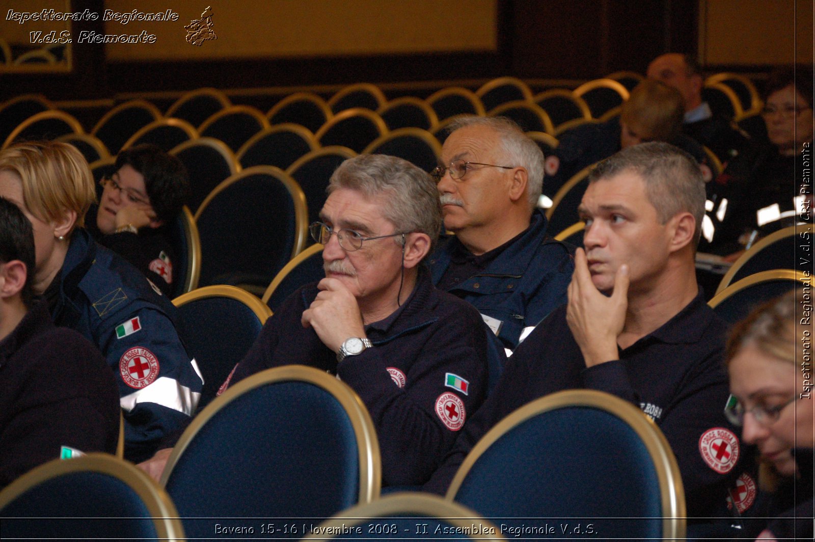 Baveno 15-16 Novembre 2008 - II Assemblea Regionale V.d.S. -  Croce Rossa Italiana - Ispettorato Regionale Volontari del Soccorso Piemonte