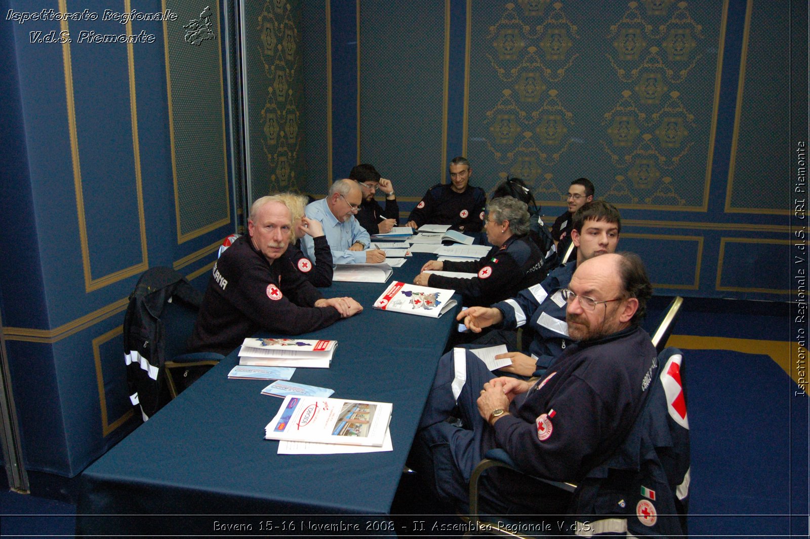 Baveno 15-16 Novembre 2008 - II Assemblea Regionale V.d.S. -  Croce Rossa Italiana - Ispettorato Regionale Volontari del Soccorso Piemonte