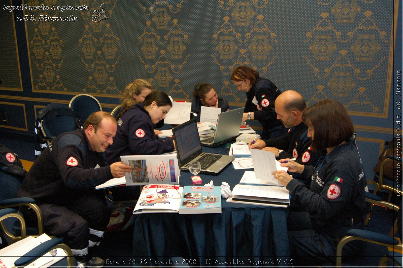 Baveno 15-16 Novembre 2008 - II Assemblea Regionale V.d.S. -  Croce Rossa Italiana - Ispettorato Regionale Volontari del Soccorso Piemonte