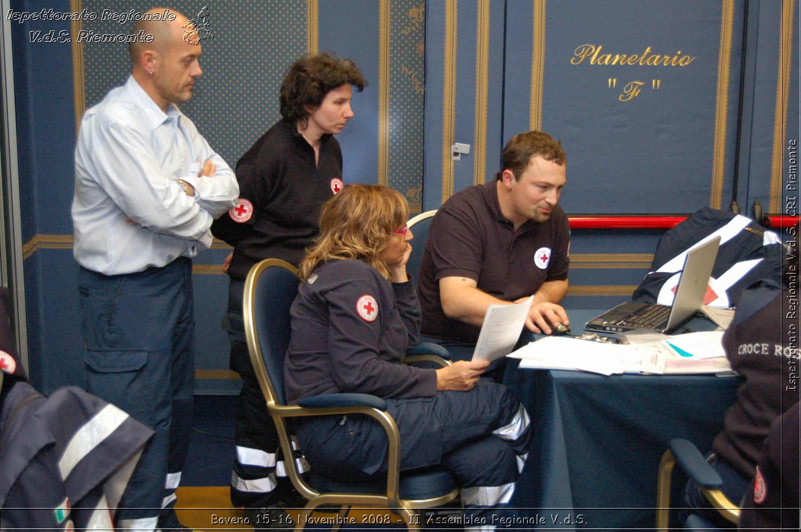 Baveno 15-16 Novembre 2008 - II Assemblea Regionale V.d.S. -  Croce Rossa Italiana - Ispettorato Regionale Volontari del Soccorso Piemonte